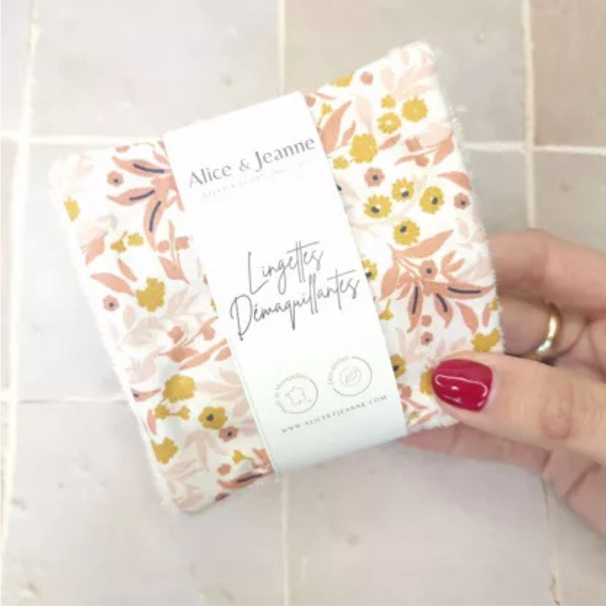 Alice et Jeanne, Lingettes démaquillantes - Léontine