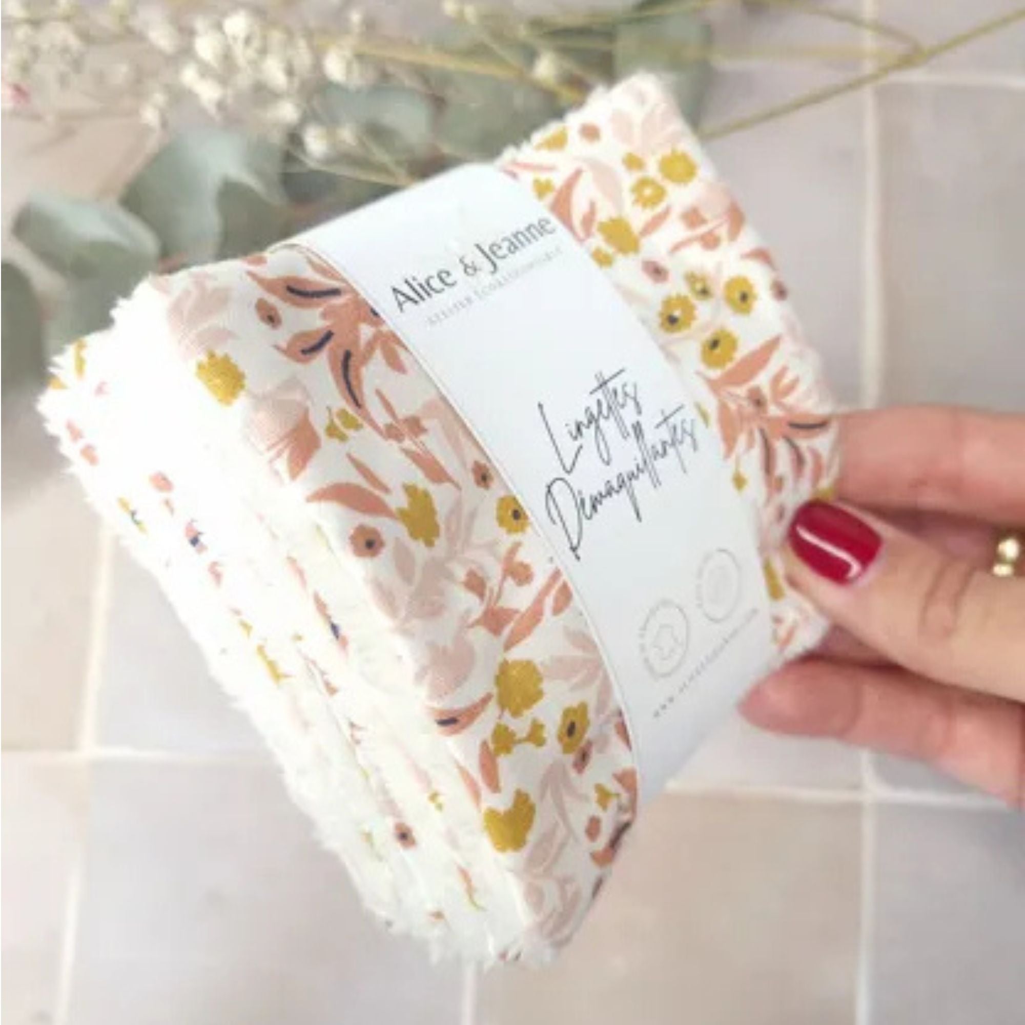 Alice et Jeanne, Lingettes démaquillantes - Léontine