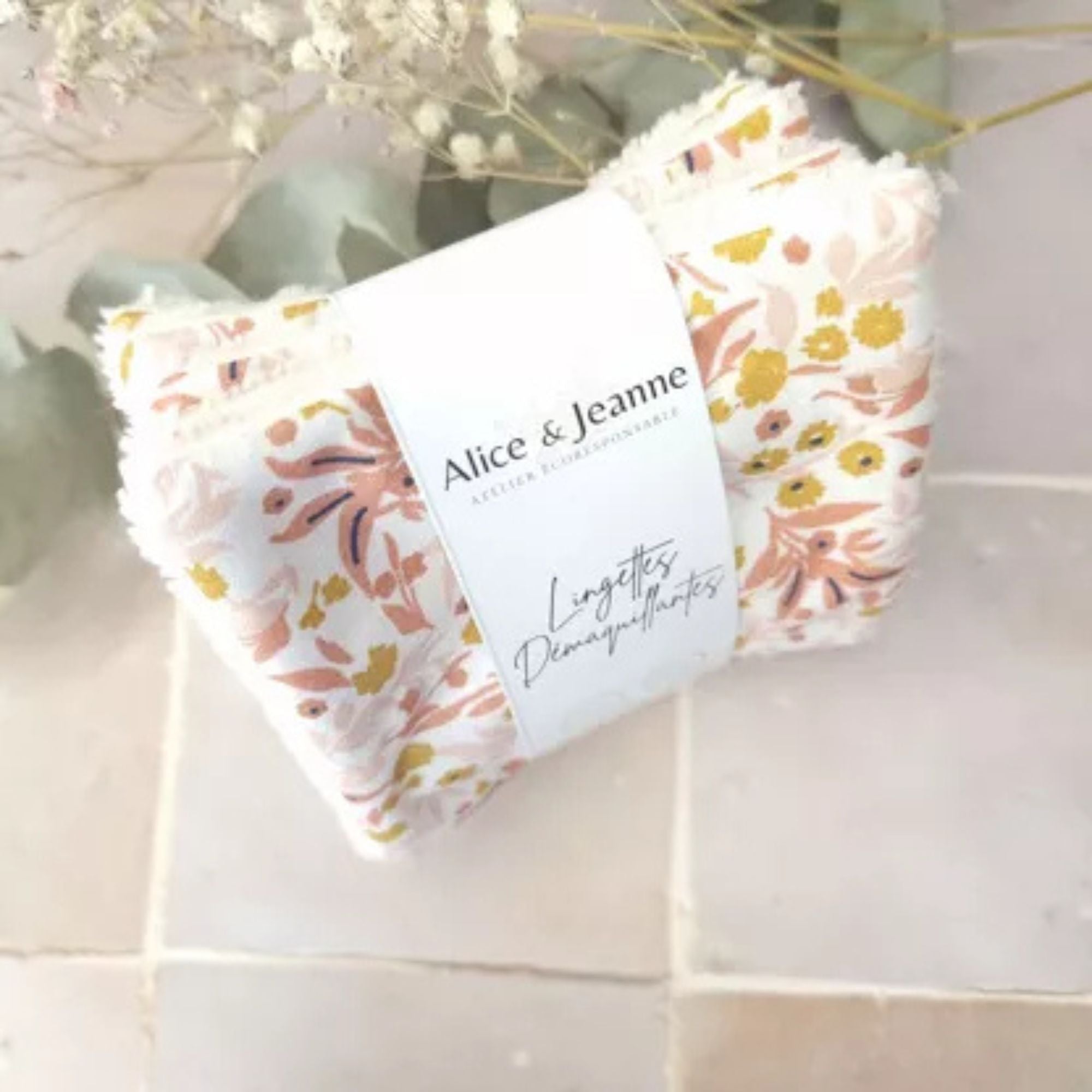 Alice et Jeanne, Lingettes démaquillantes - Léontine