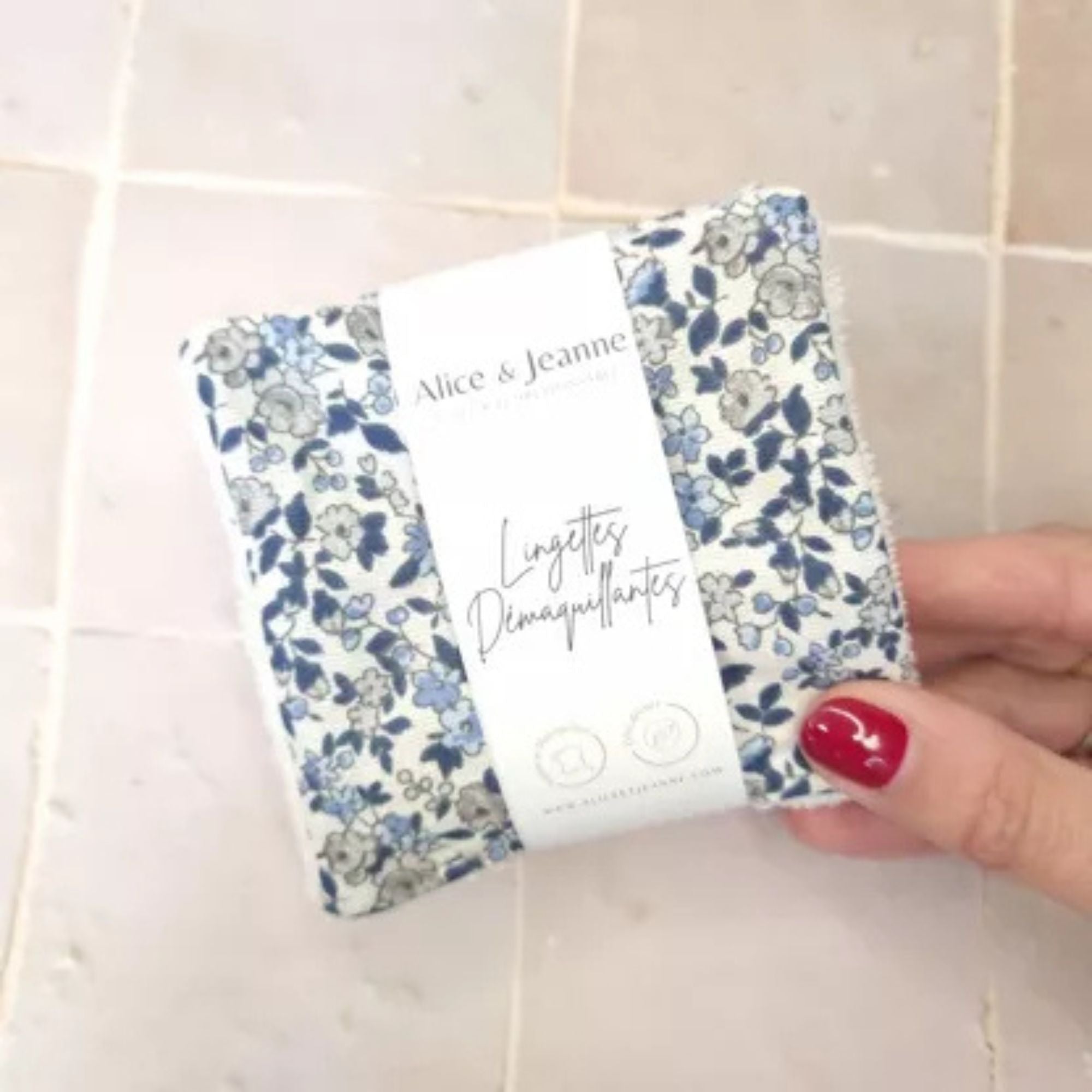 Alice et Jeanne, Lingettes démaquillantes - Louise