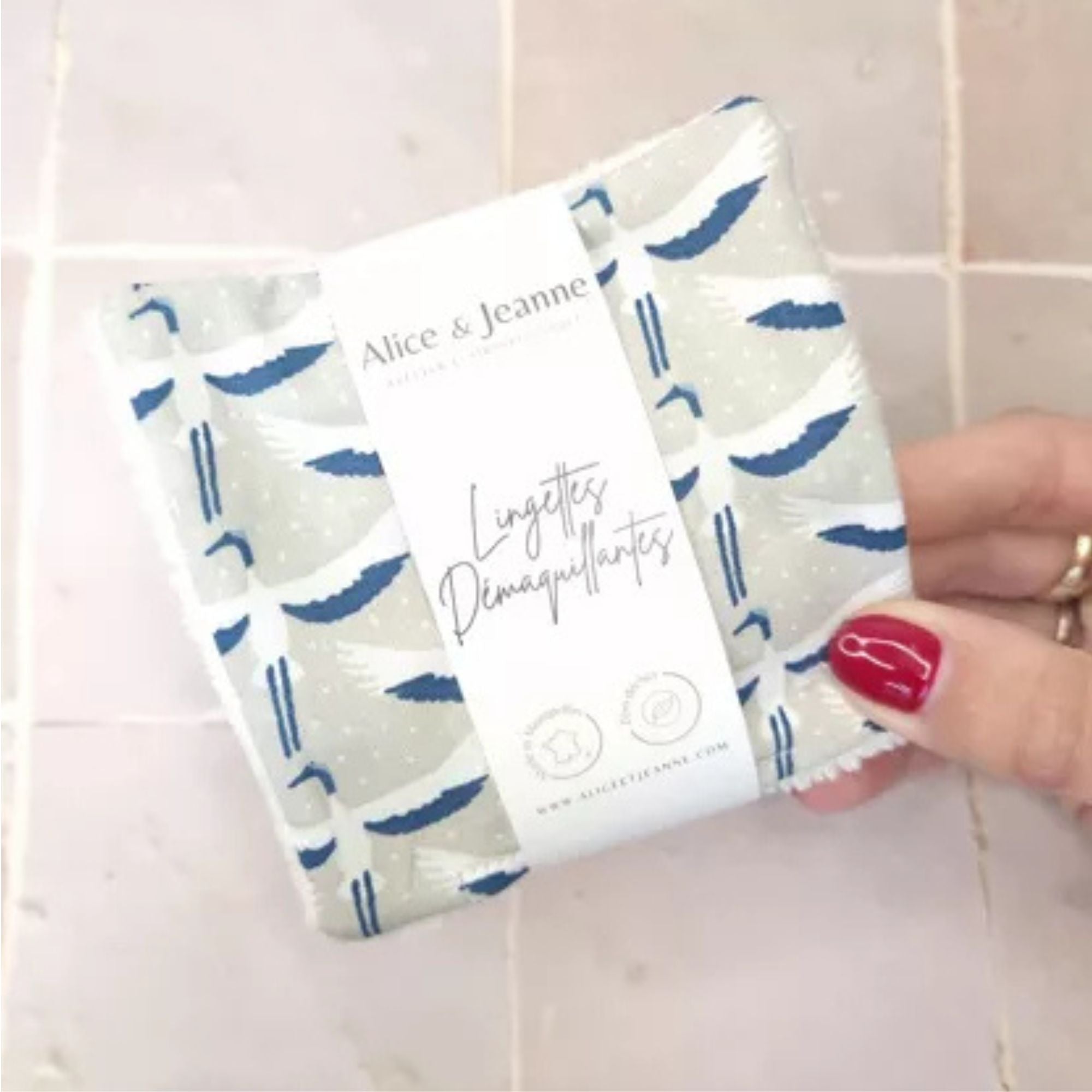 Alice et Jeanne, Lingettes démaquillantes - Sylvie