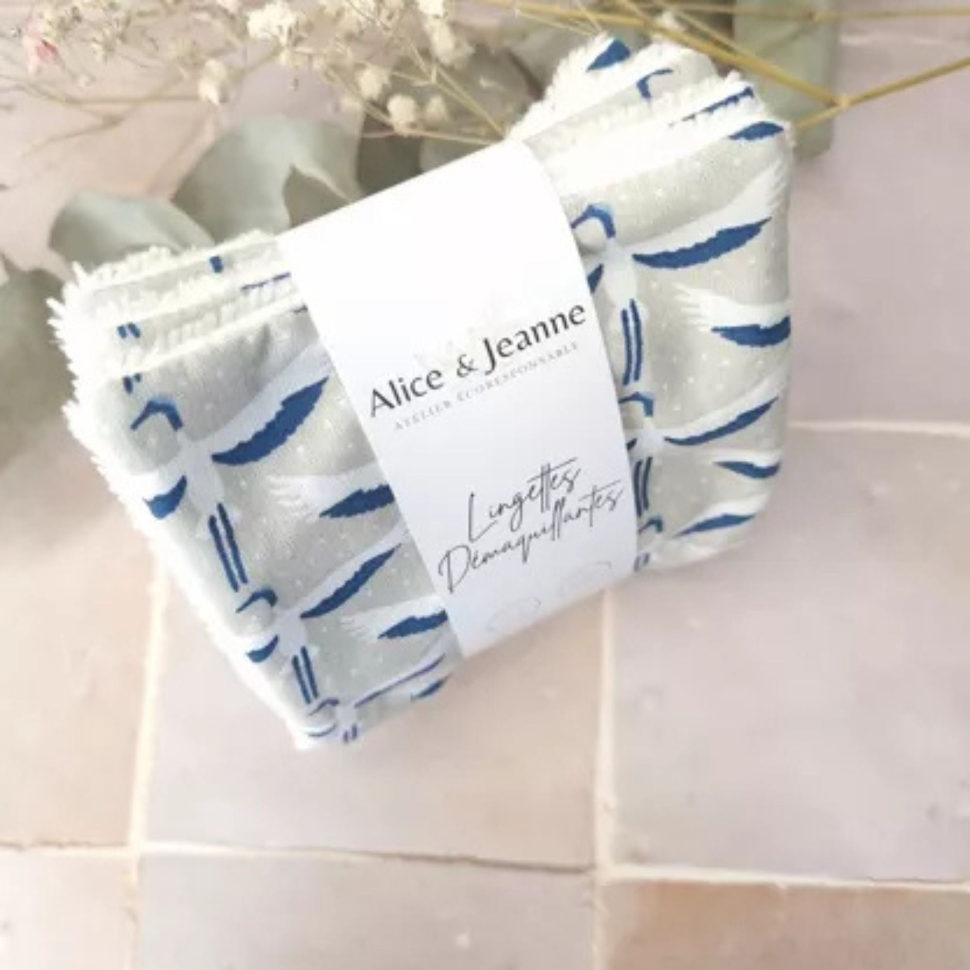 Alice et Jeanne, Lingettes démaquillantes - Sylvie