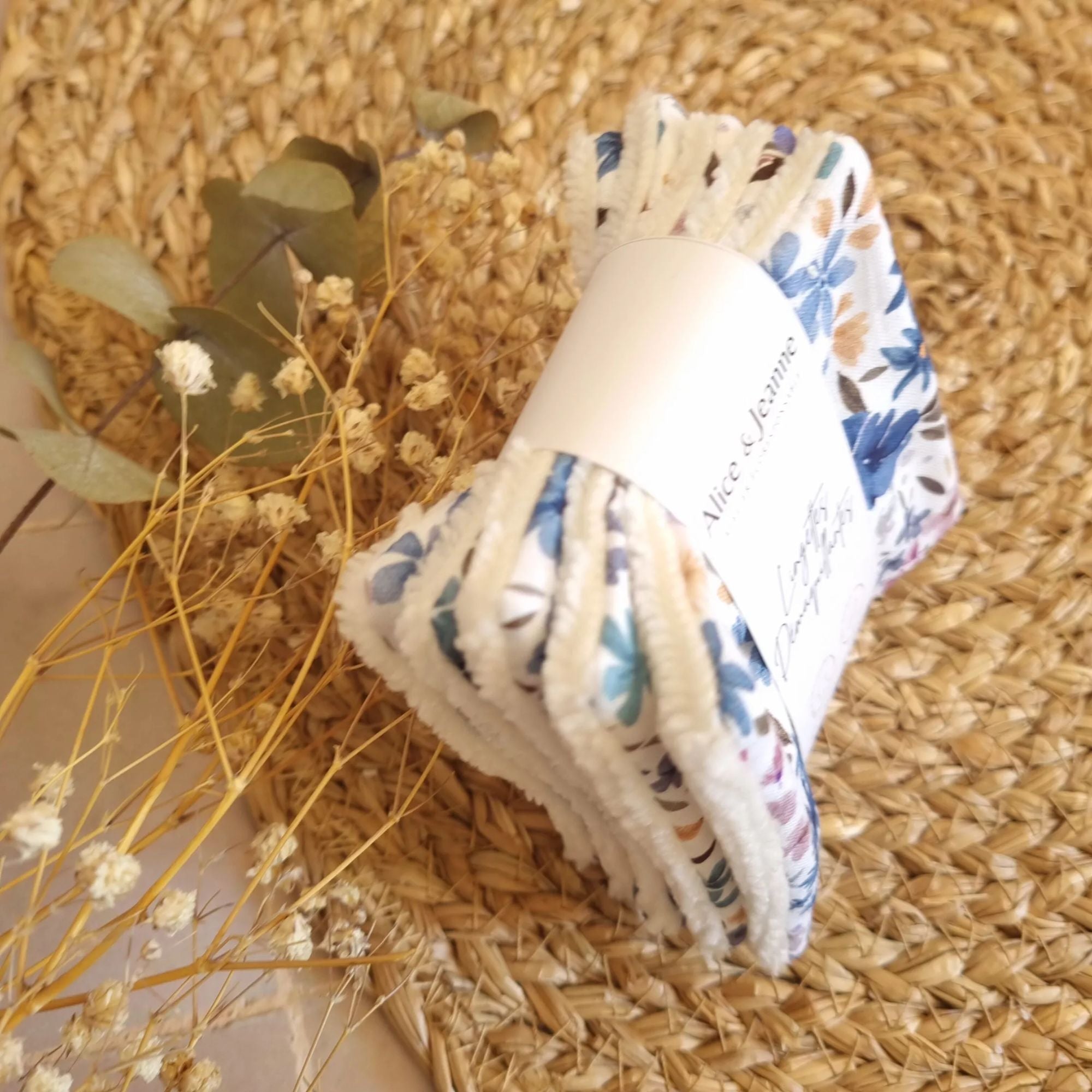 Alice et Jeanne, Lingettes démaquillantes - Anaïs