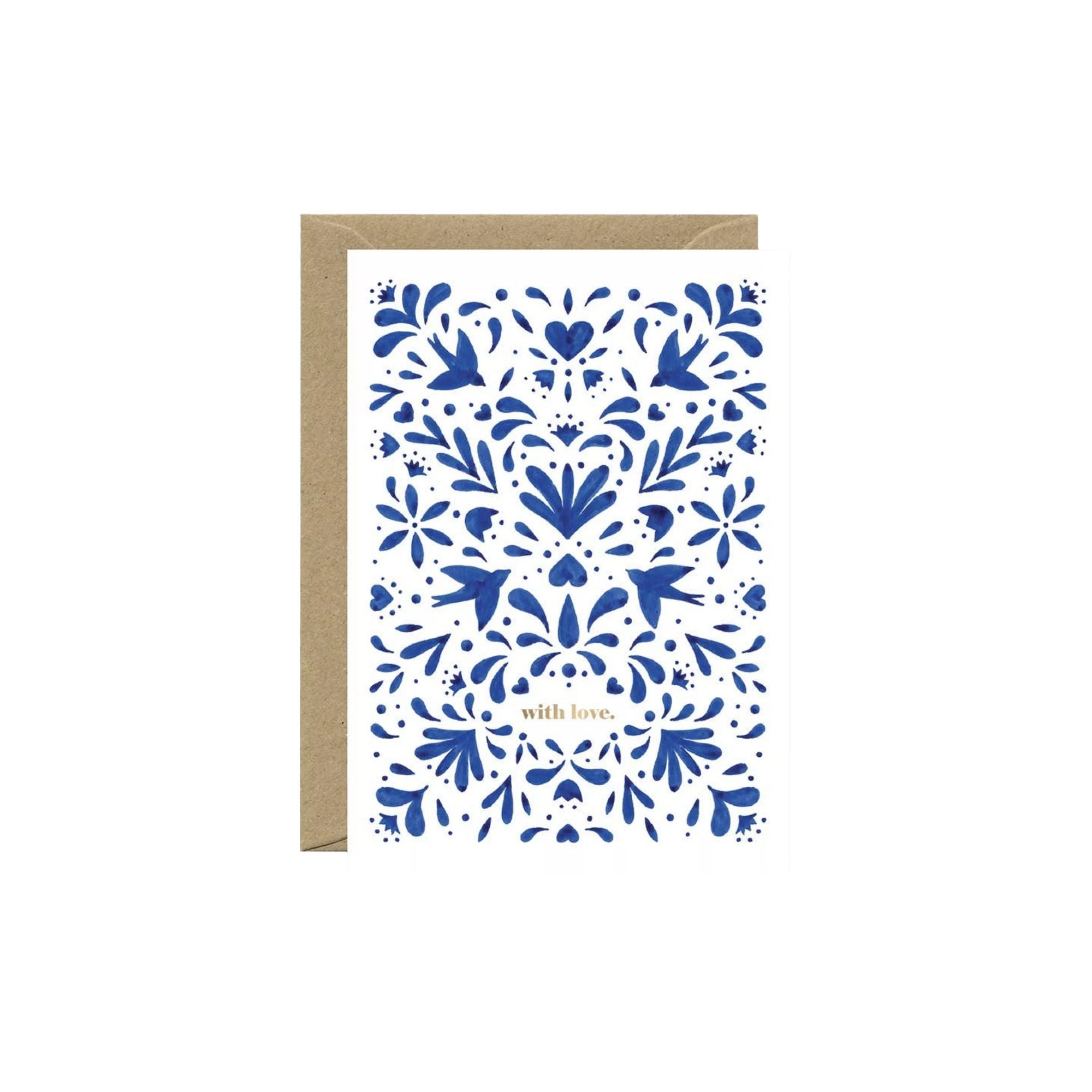 All The Ways To Say, Carte - Blue Swallow