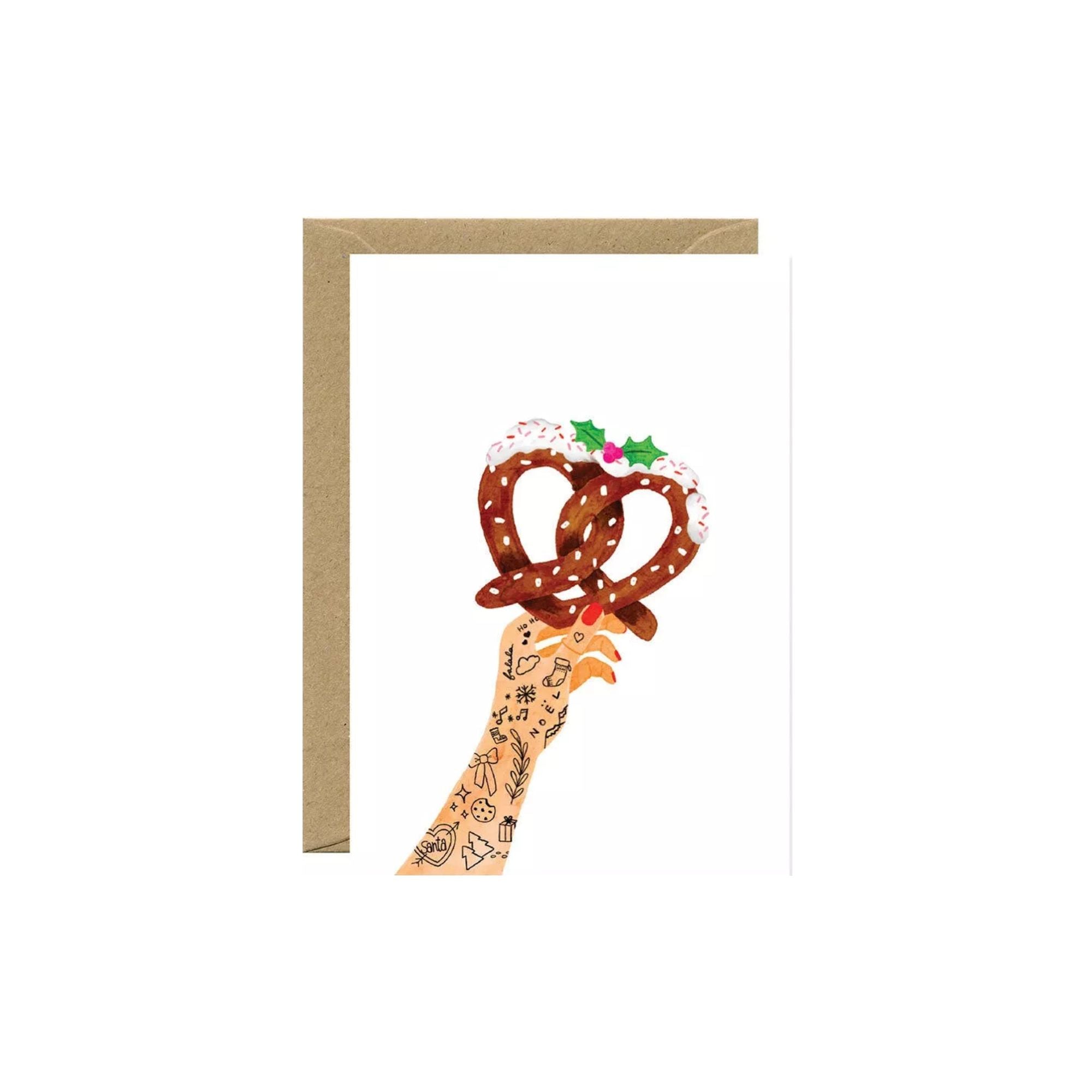 All The Ways To Say, Carte - Christmas Bretzel