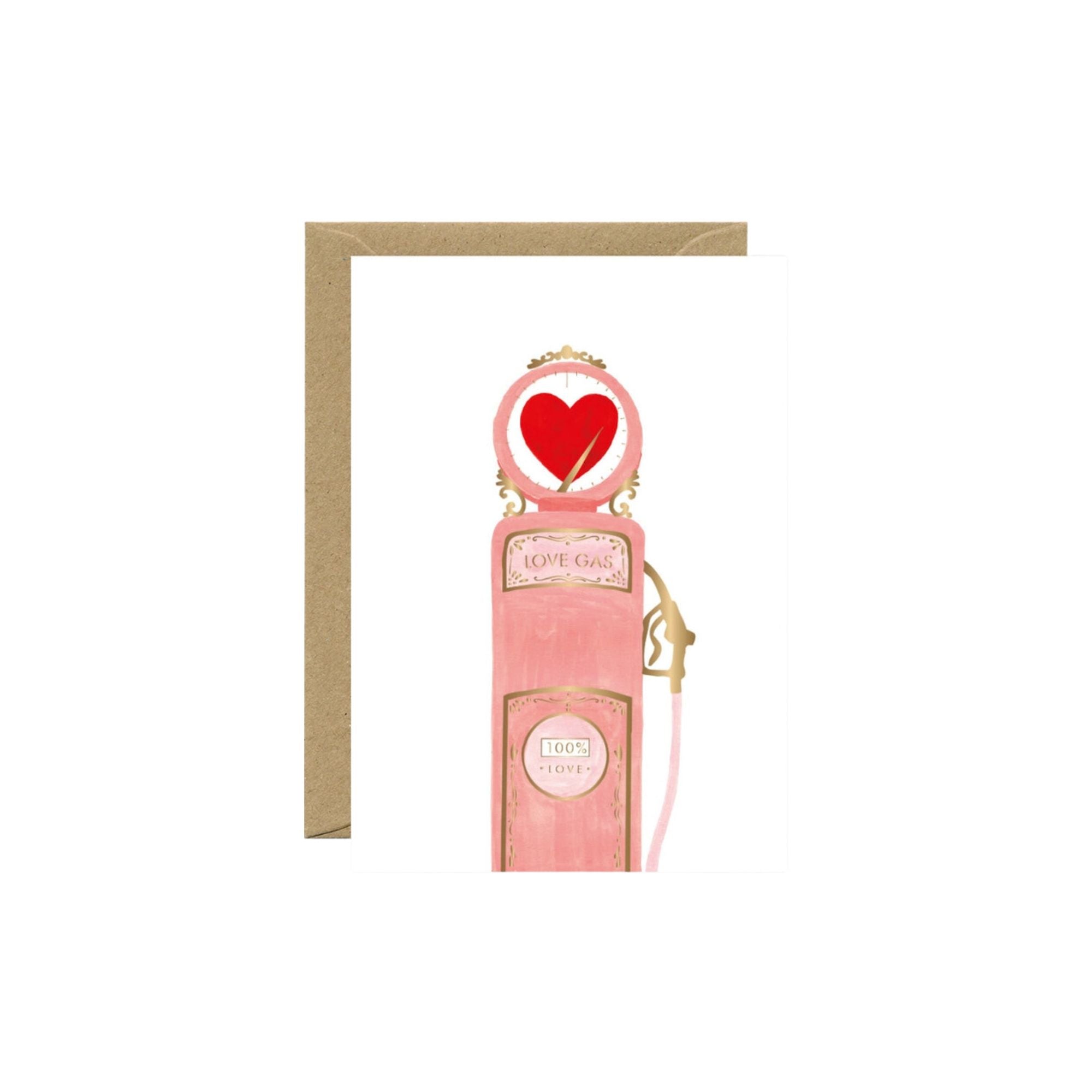 All The Ways To Say, Carte - Gold Love Gas