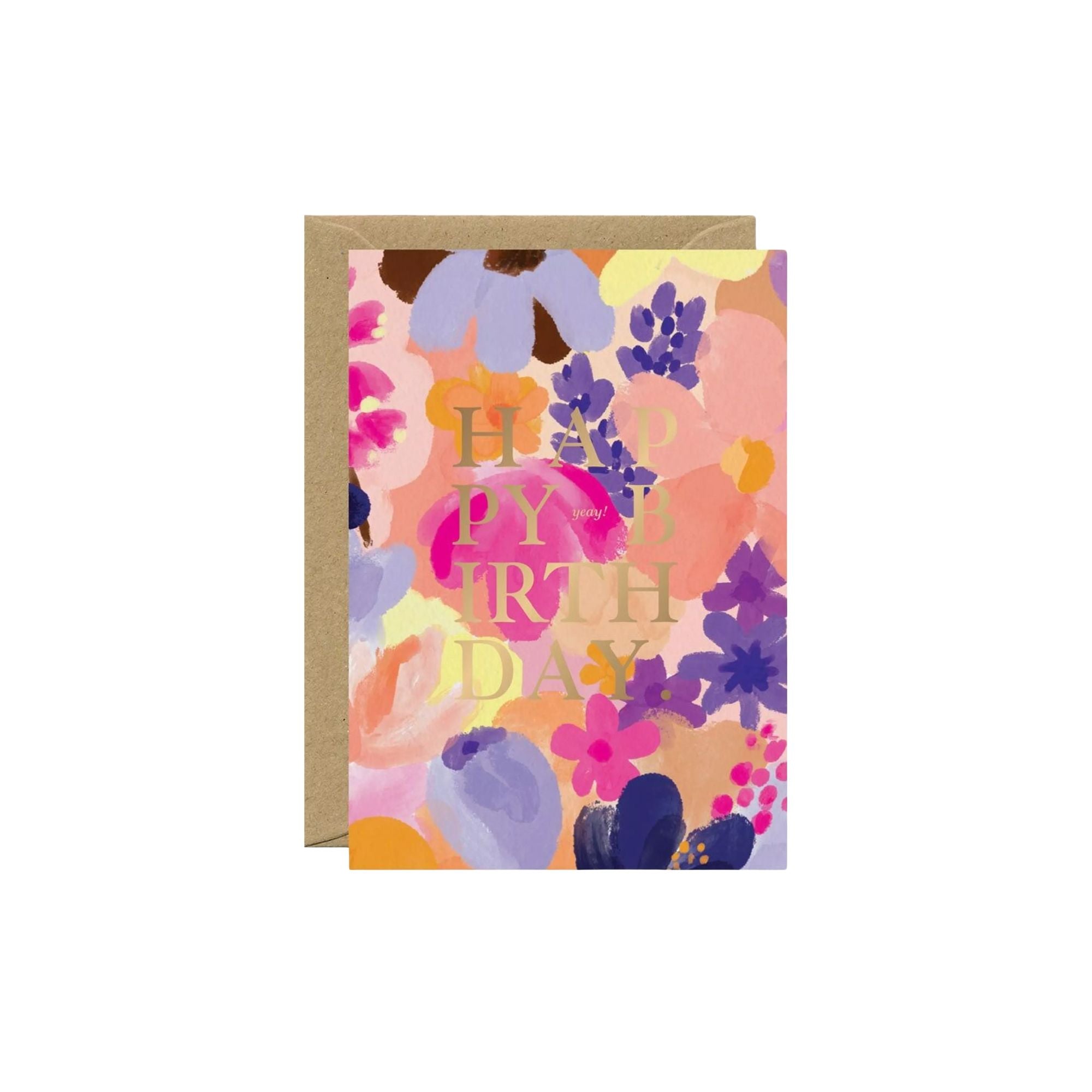 All The Ways To Say, Carte - Happy Birthday Flower Garden