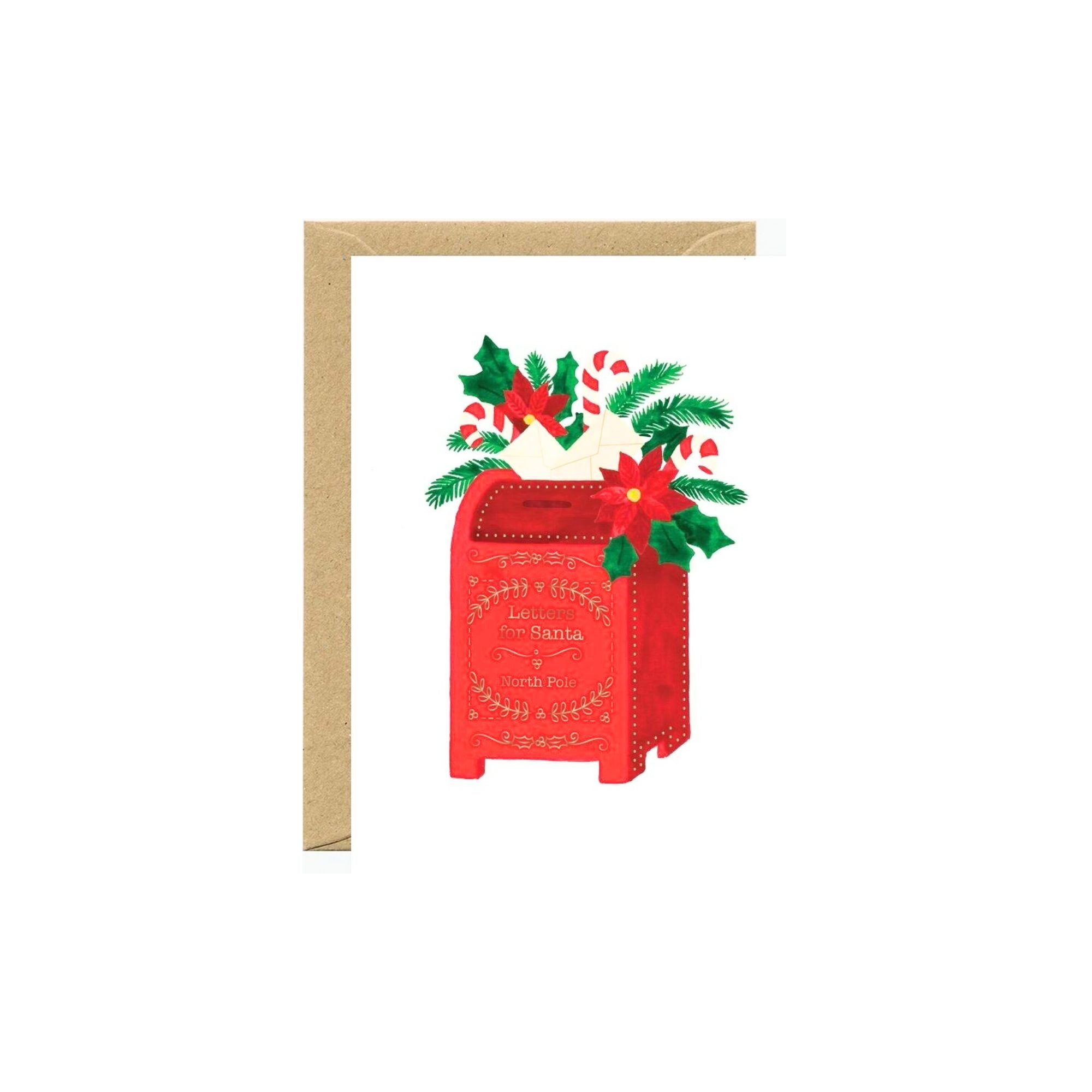 All The Ways To Say, Carte - Gold Santas Mail