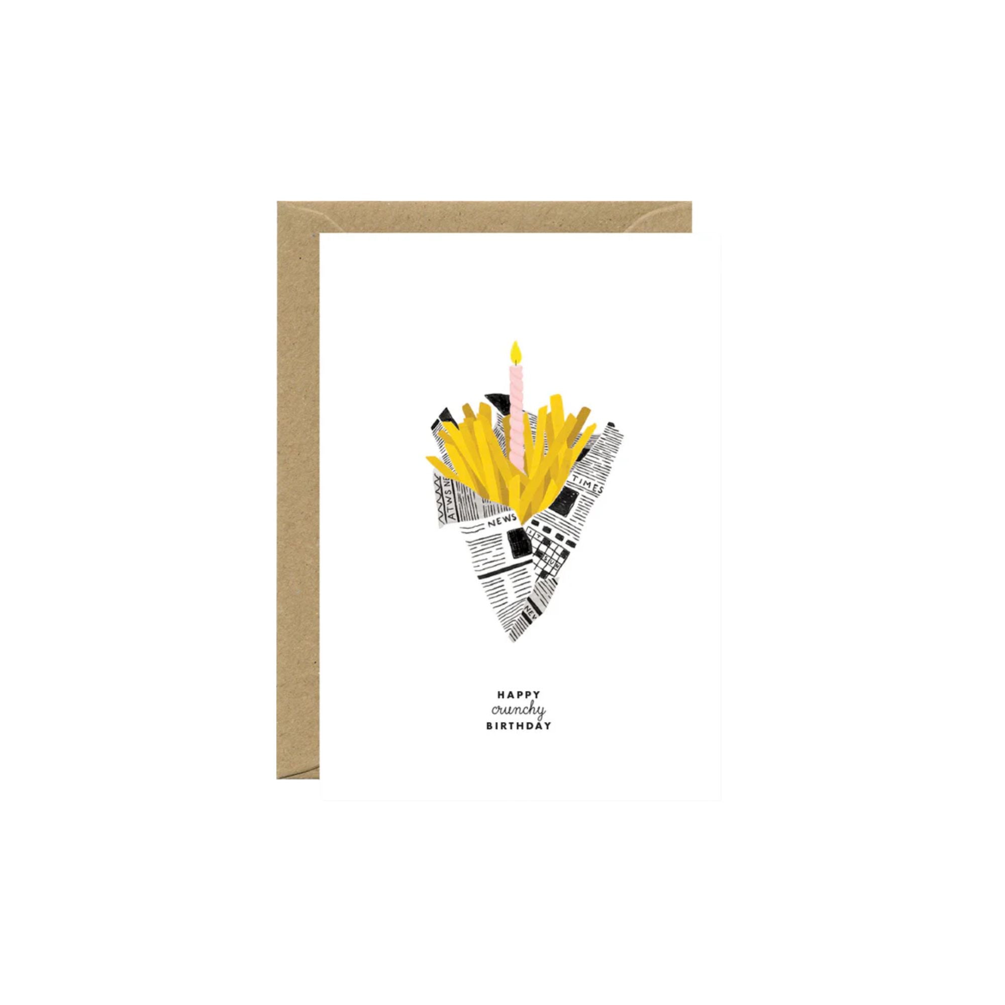 All The Ways To Say, Carte - Happy Crunchy Birthday