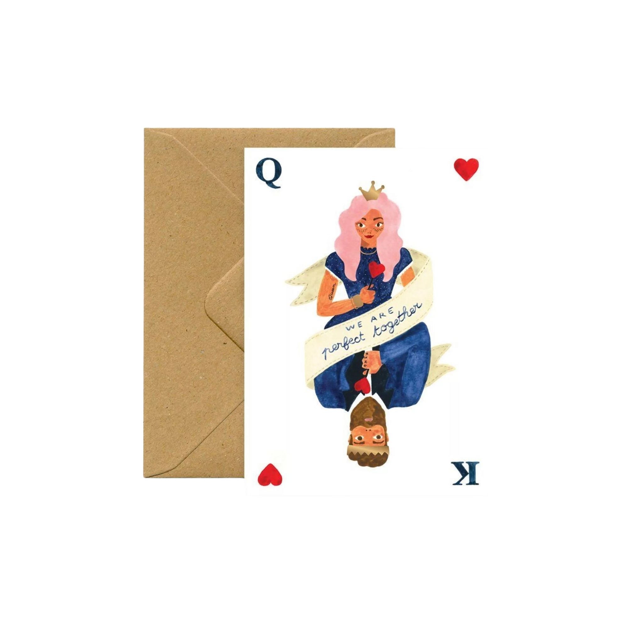 All The Ways To Say, Carte - King & Queen