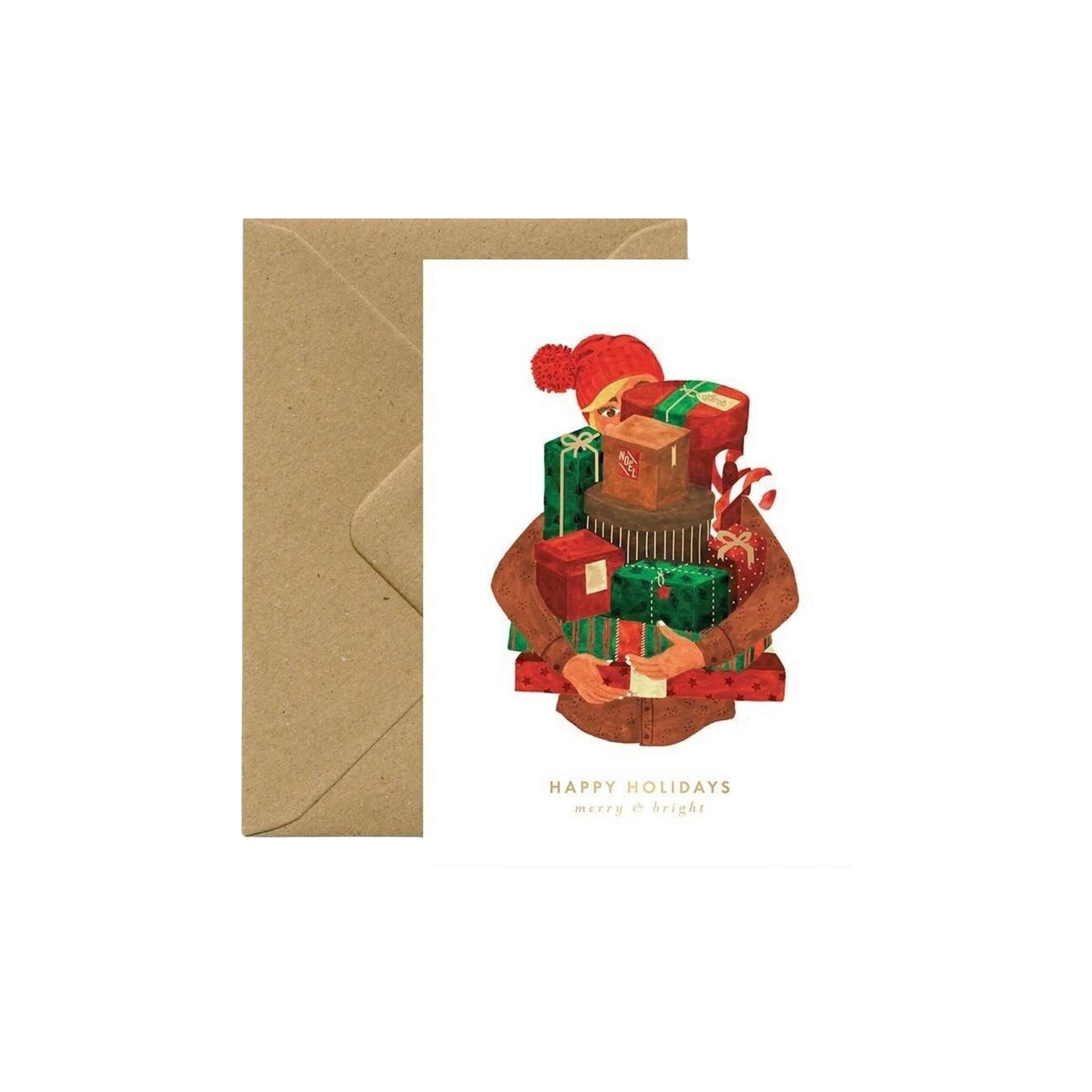 All The Ways To Say, Carte - Xmas Girl Presents