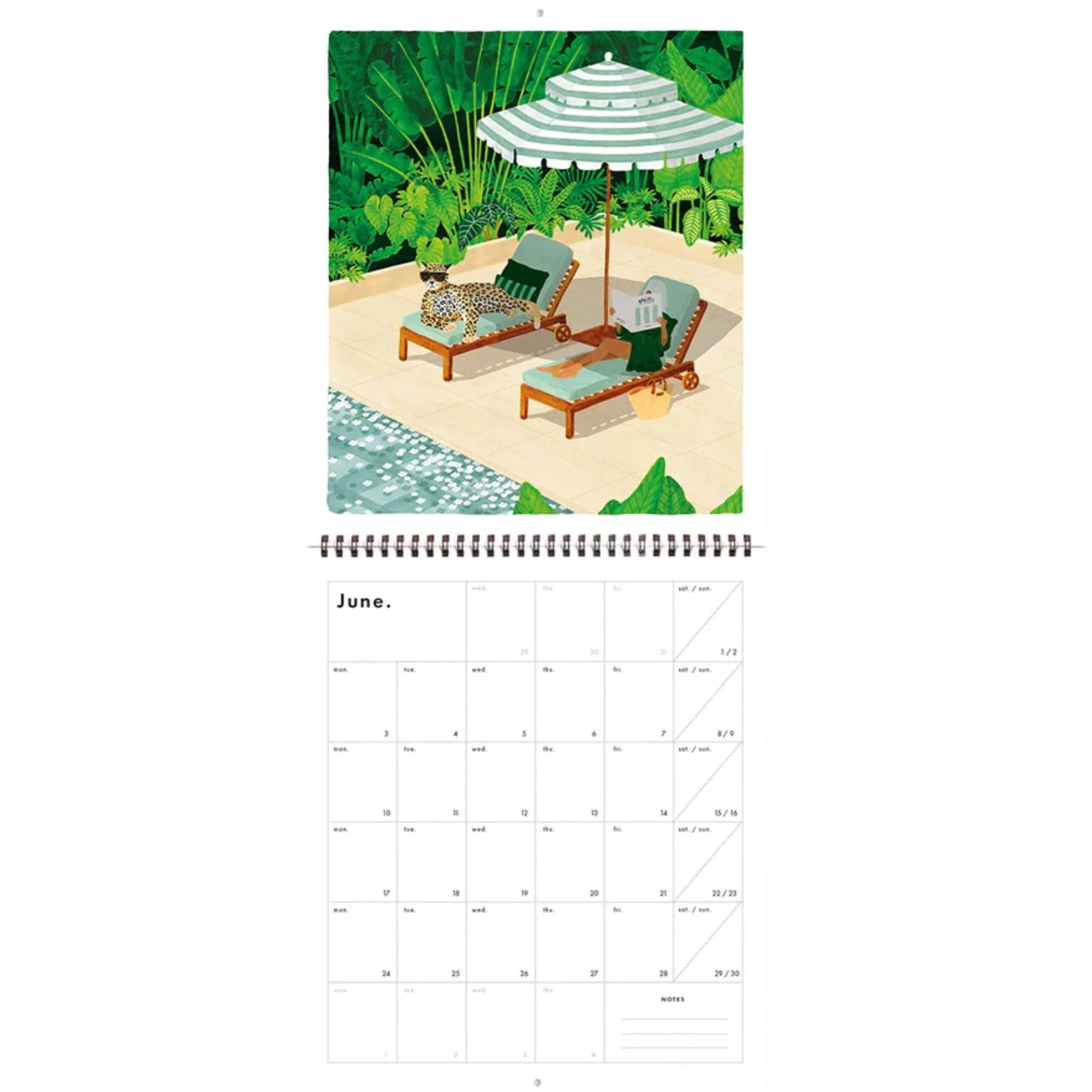 All the Ways to Say , Calendrier 2026 - Travel clichés