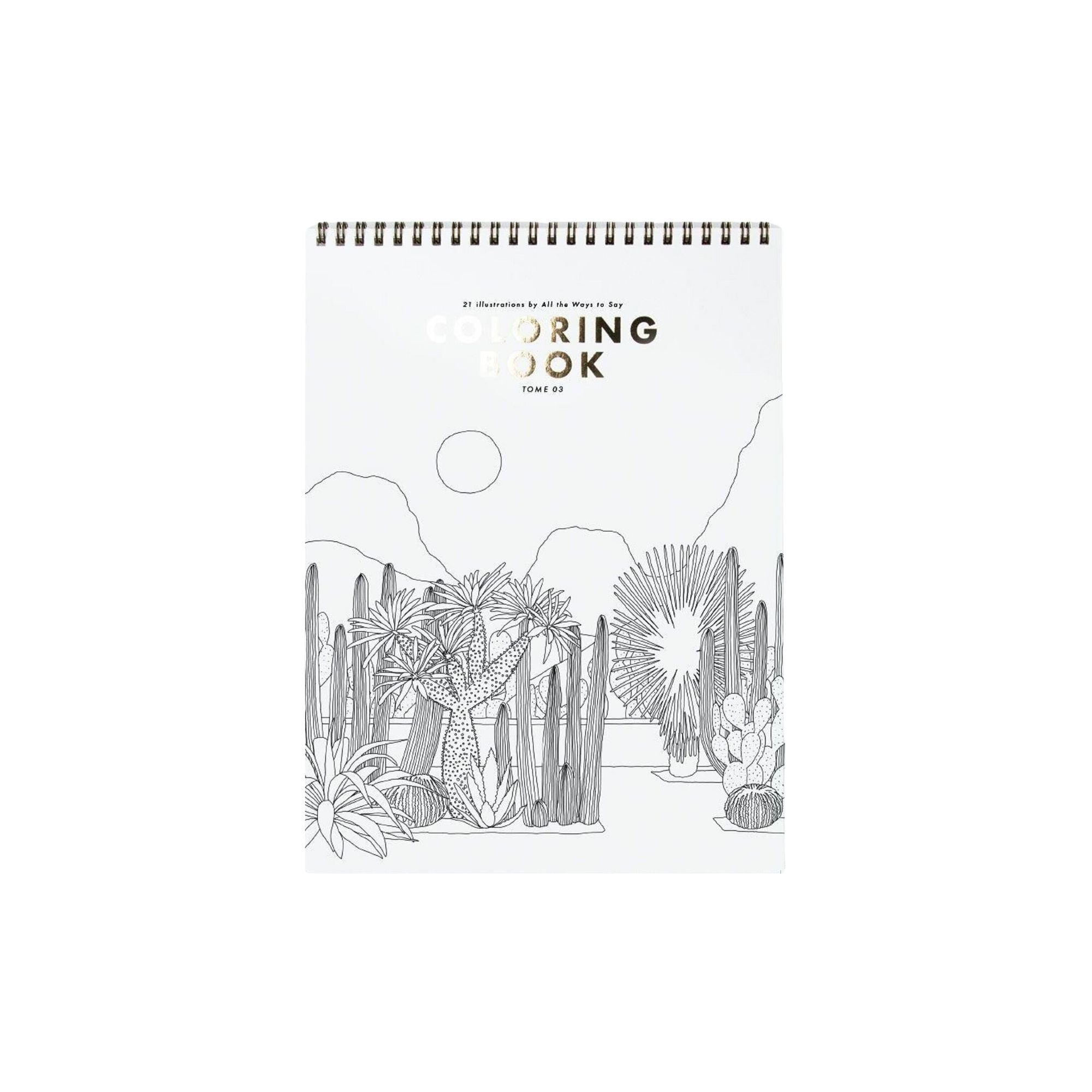 All the Ways to Say, Livre de coloriage - Tome 3