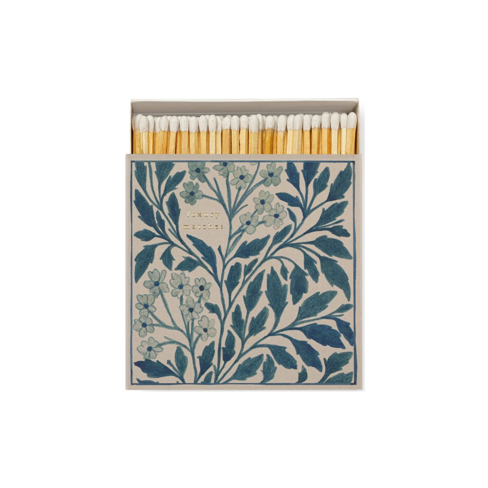 Archivist, Coffret d'allumettes - Blue Floral
