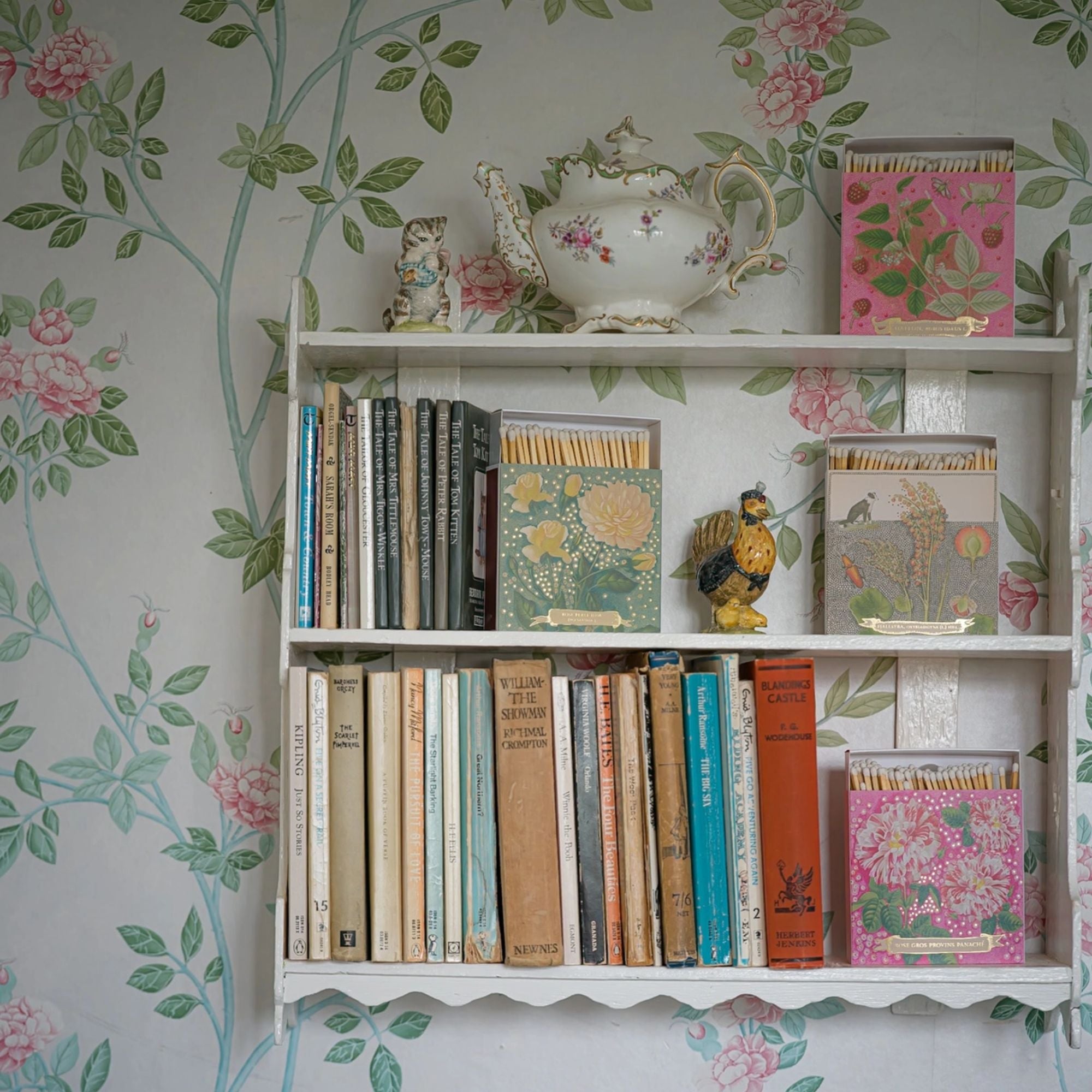 Archivist, Coffret d'allumettes - Rose Framboise