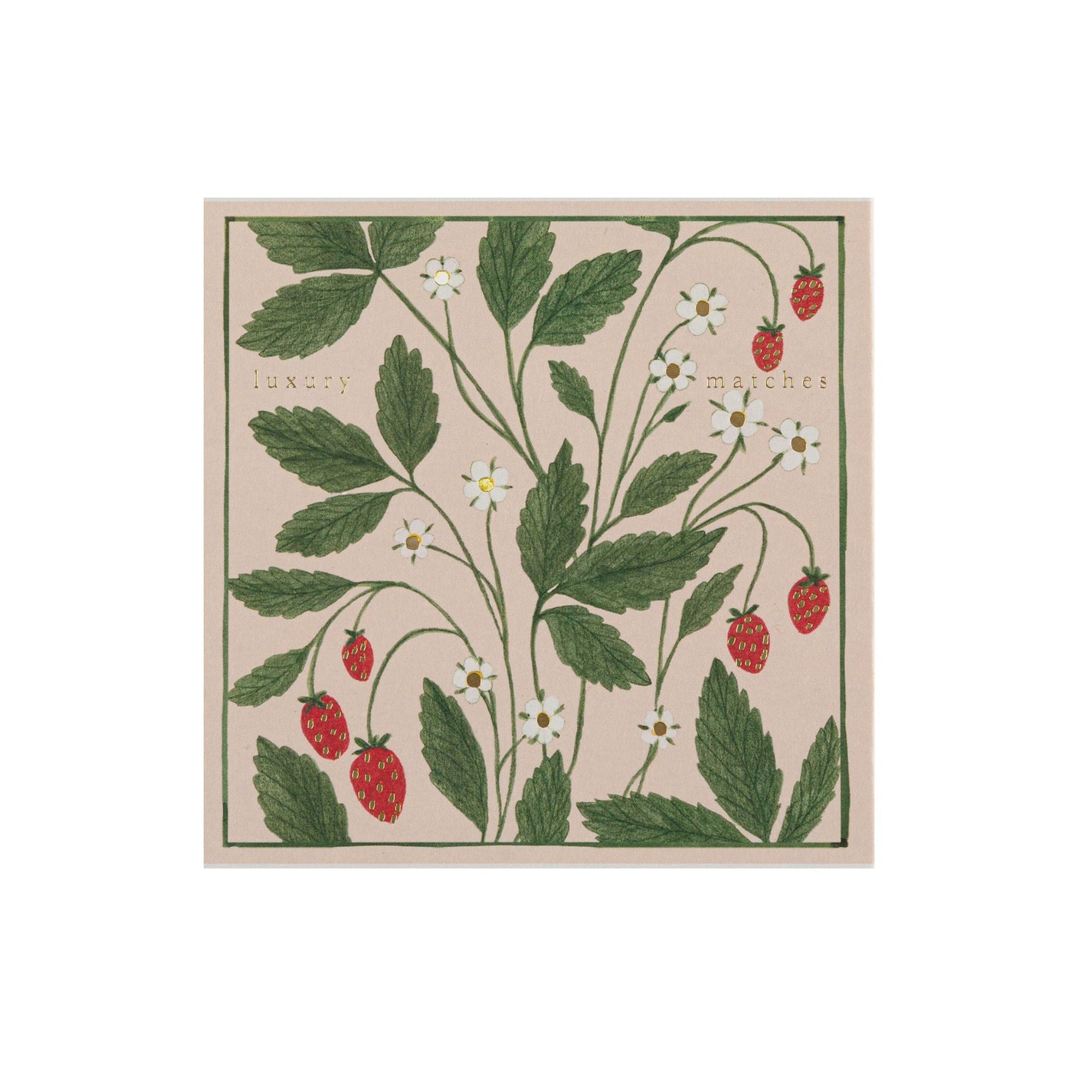 Archivist, Coffret d'allumettes - Strawberry Matches