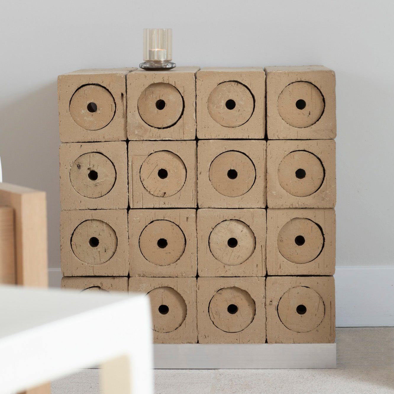 Argicru, Cave à vin en argile séchée - 16 casiers