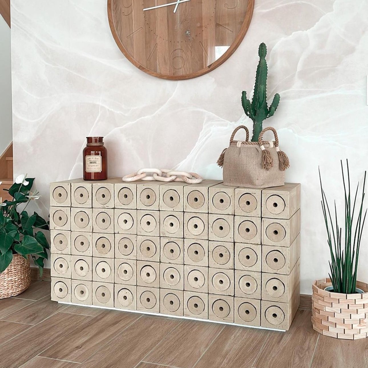 Argicru, Cave à vin en argile séchée - 48 casiers