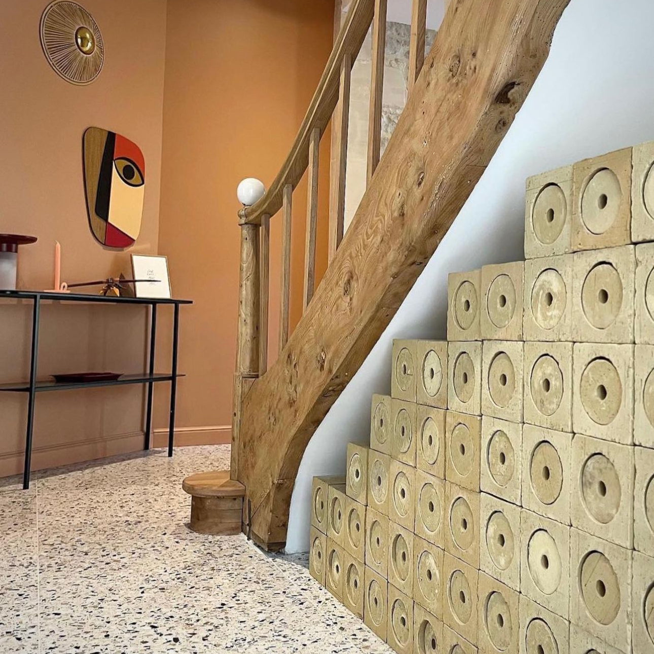 Argicru, Cave à vin en argile séchée - 48 casiers