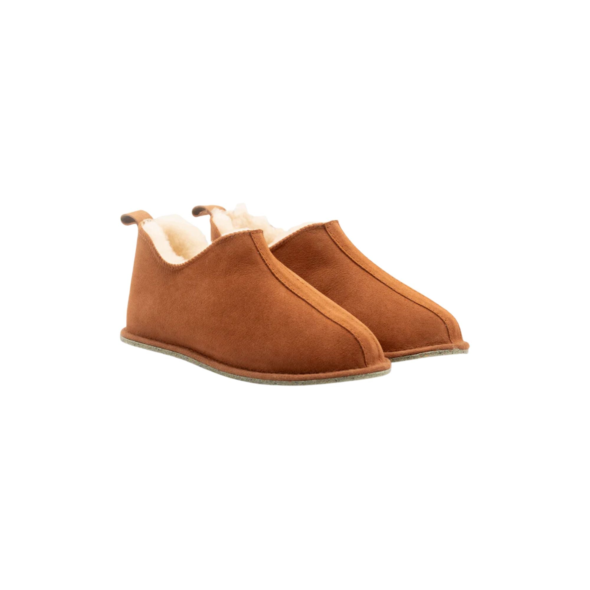 Artisan, Chausson en laine de mouton - Camel