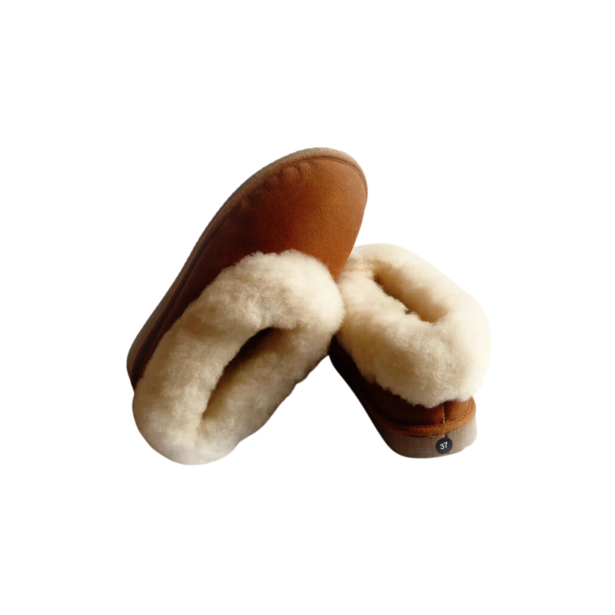 peau chaussons en laine de mouton