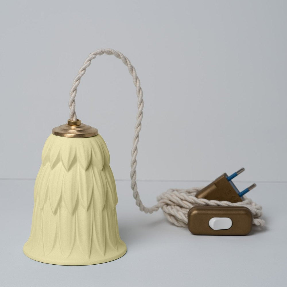 Atelier Föhn, Lampe - Feuille Jaune Pâle