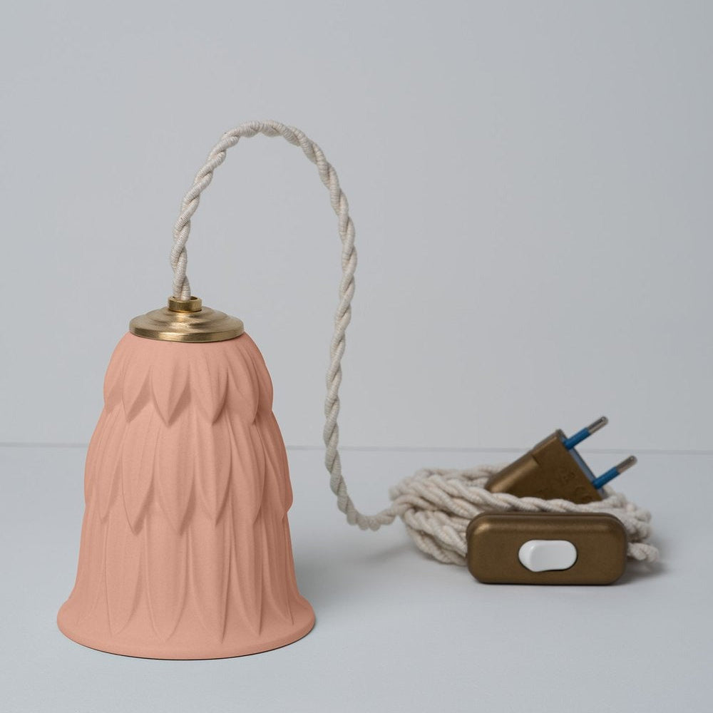 Atelier Föhn, Lampe - Feuille Pêche