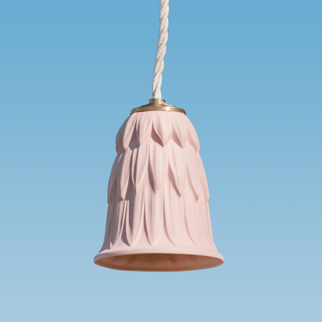 Atelier Föhn, Lampe - Feuille Pêche