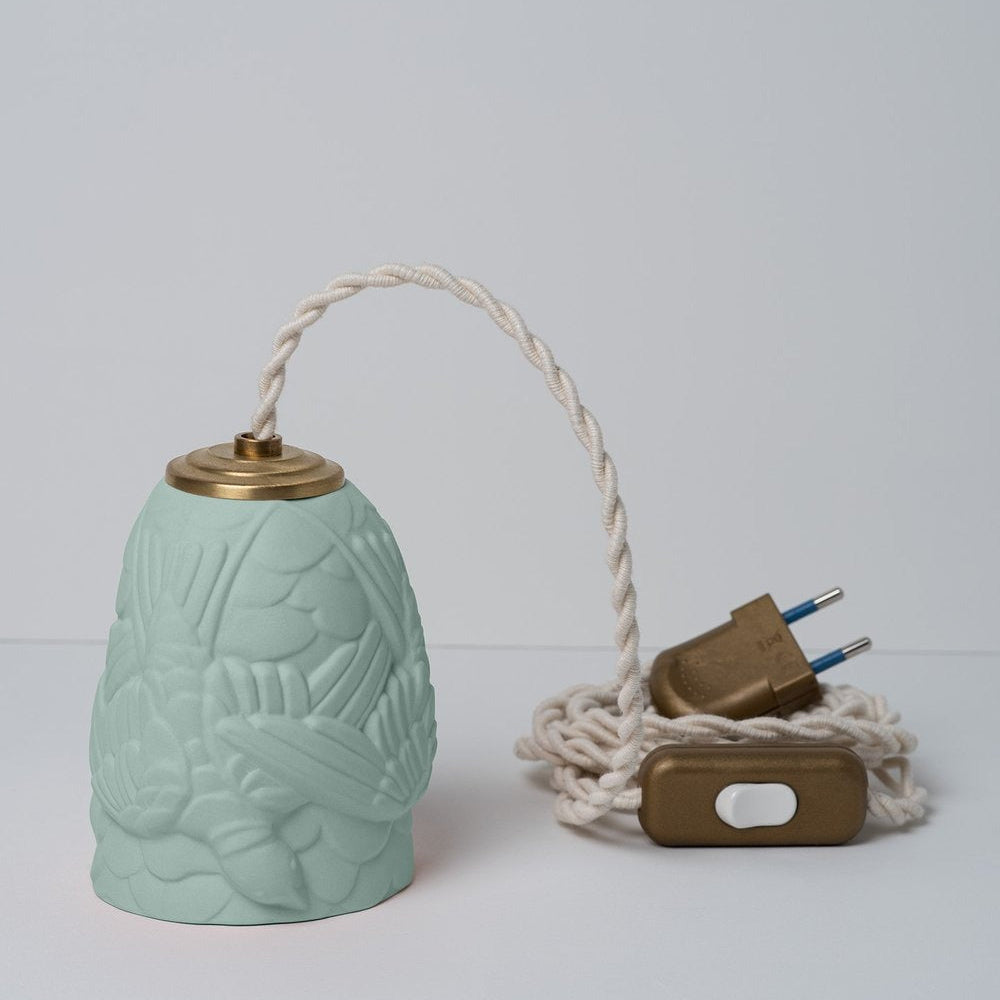 Atelier Föhn, Lampe - Oiseau Vert d'eau