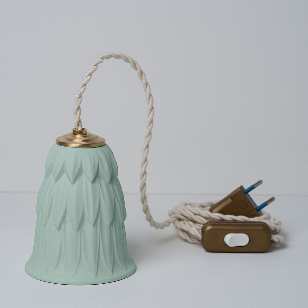 Atelier Föhn, Lampe - Feuille Vert d'eau