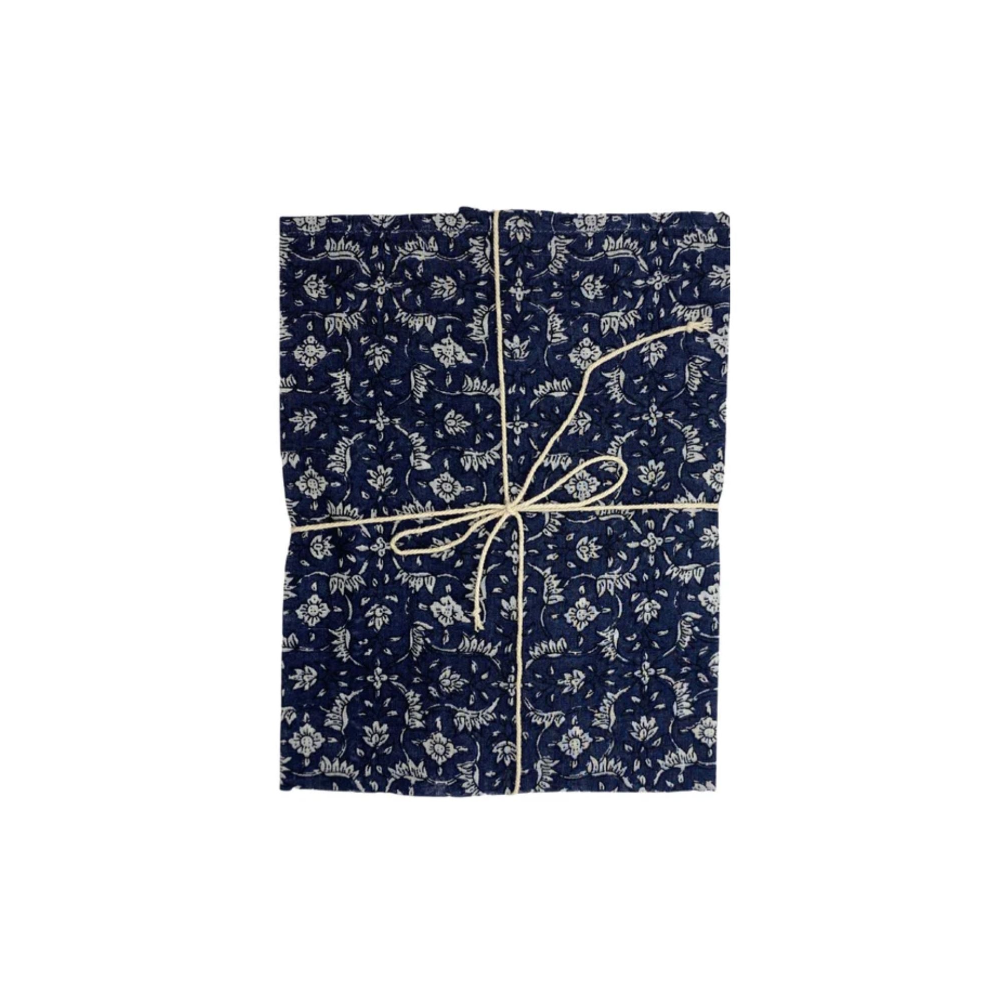 Ateliers Scarlette,Serviette de table - Marge Bleu