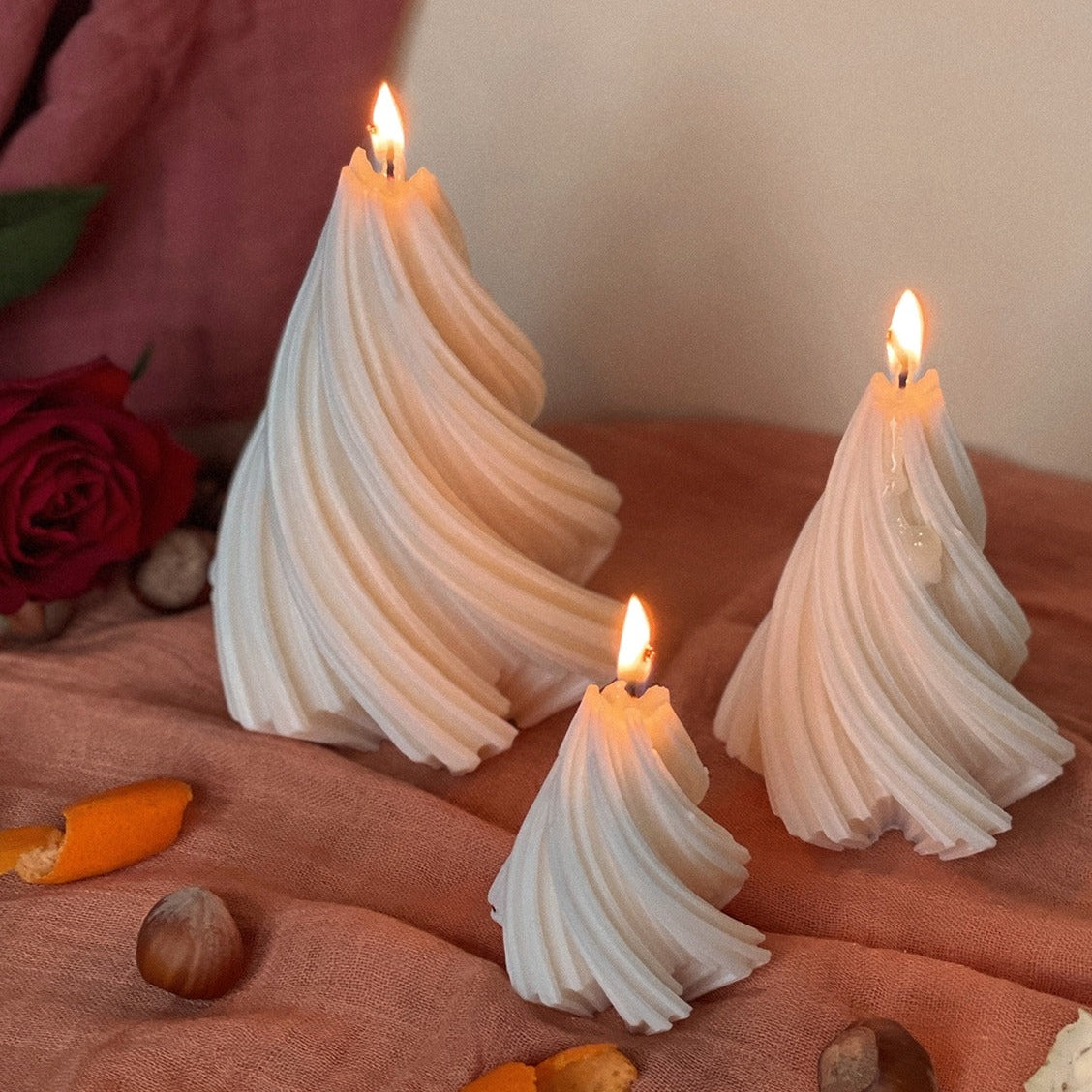 B.R.O.L, Bougie - Sapin de Noël