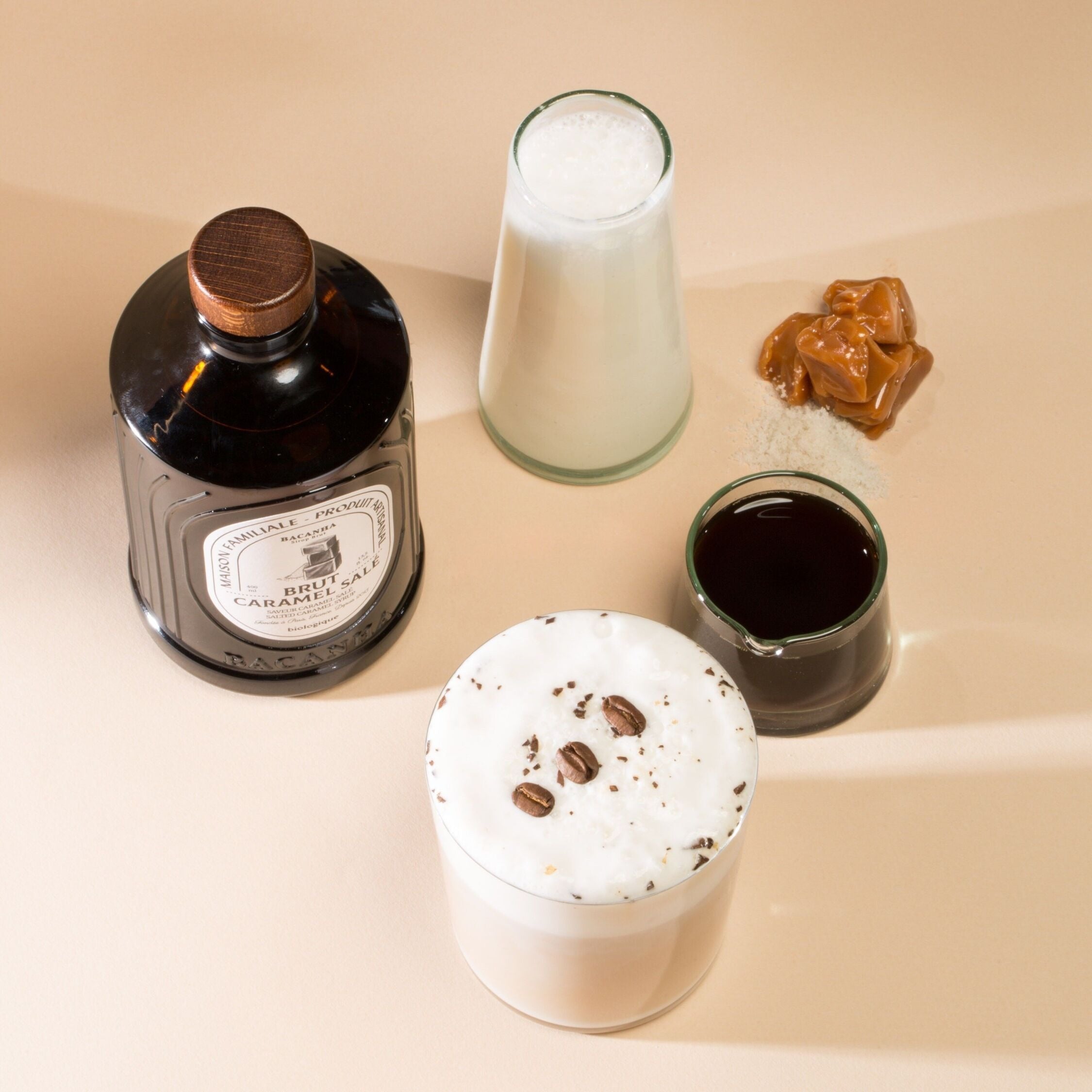 Bacanha, Sirop bio brut - Caramel Salé