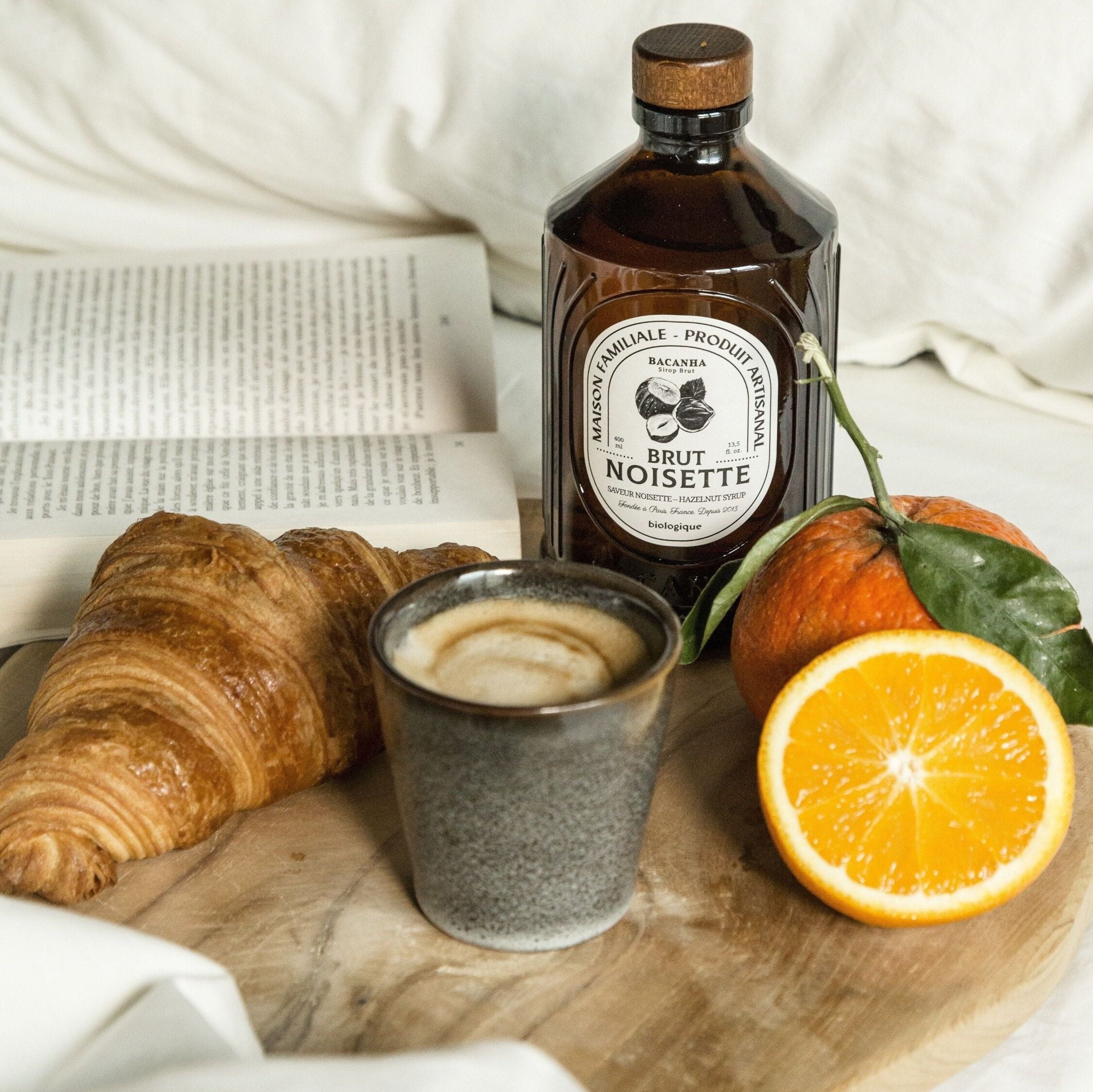 Bacanha, Sirop bio brut - Noisette