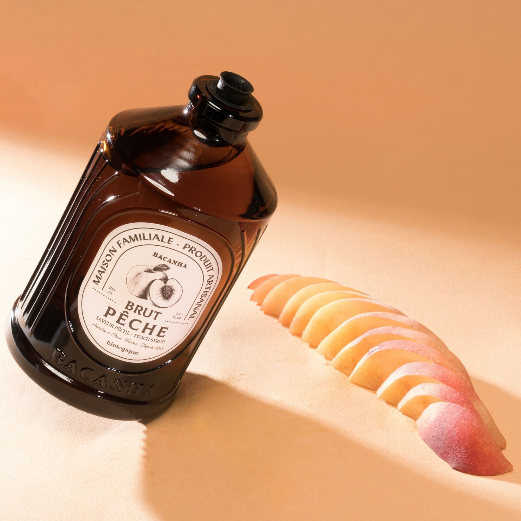 Bacanha, Sirop bio brut - Pêche blanche