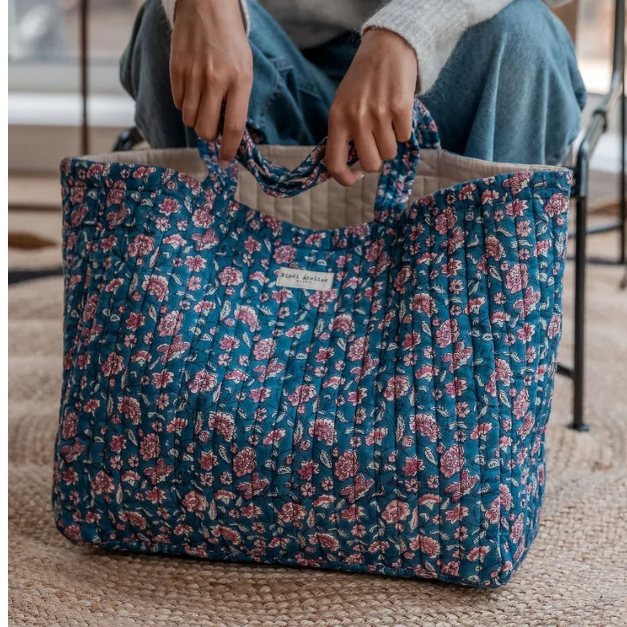 Bindi Atelier, Cabas - Edel Aqua