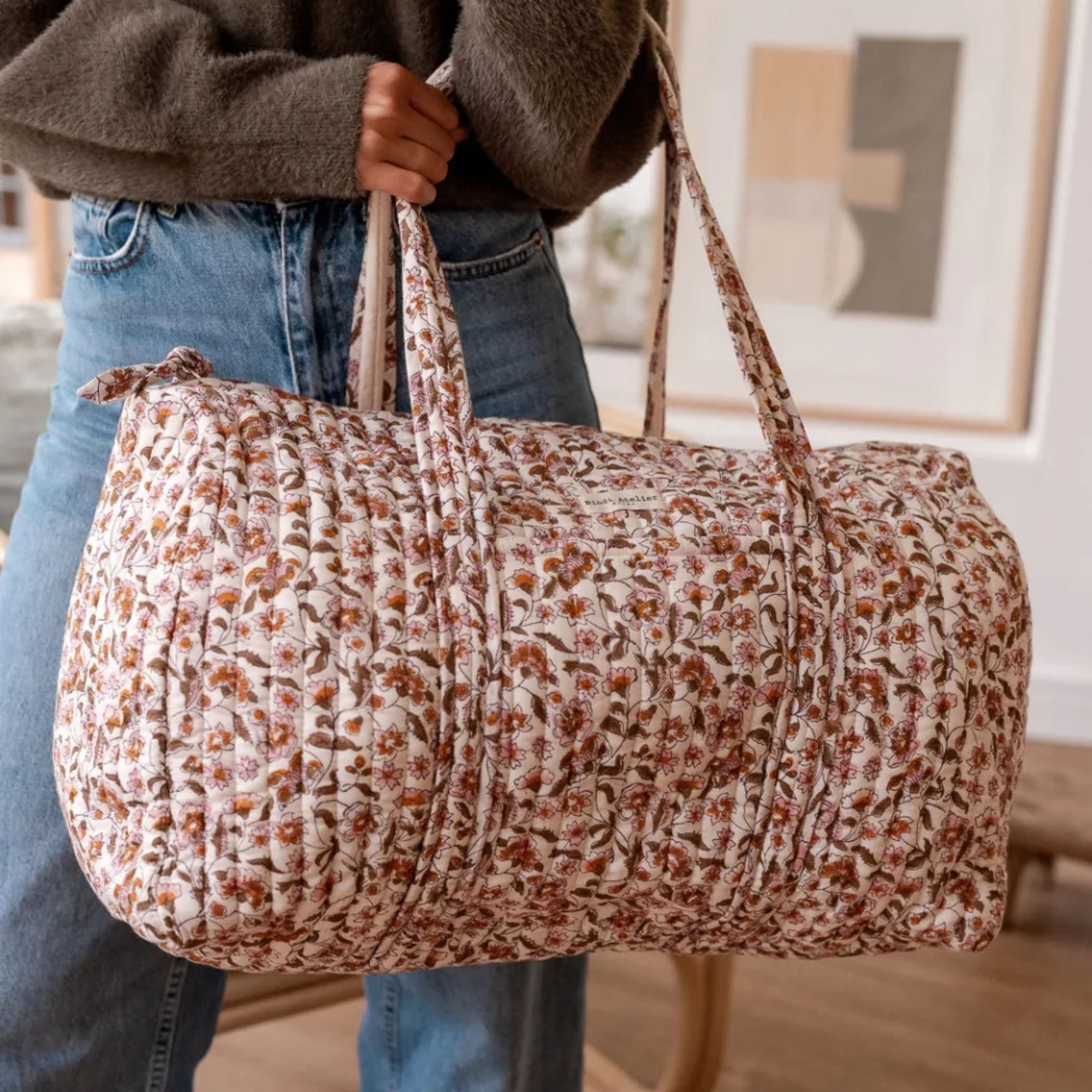 Bindi Atelier, Sac week-end - Edel Ambre