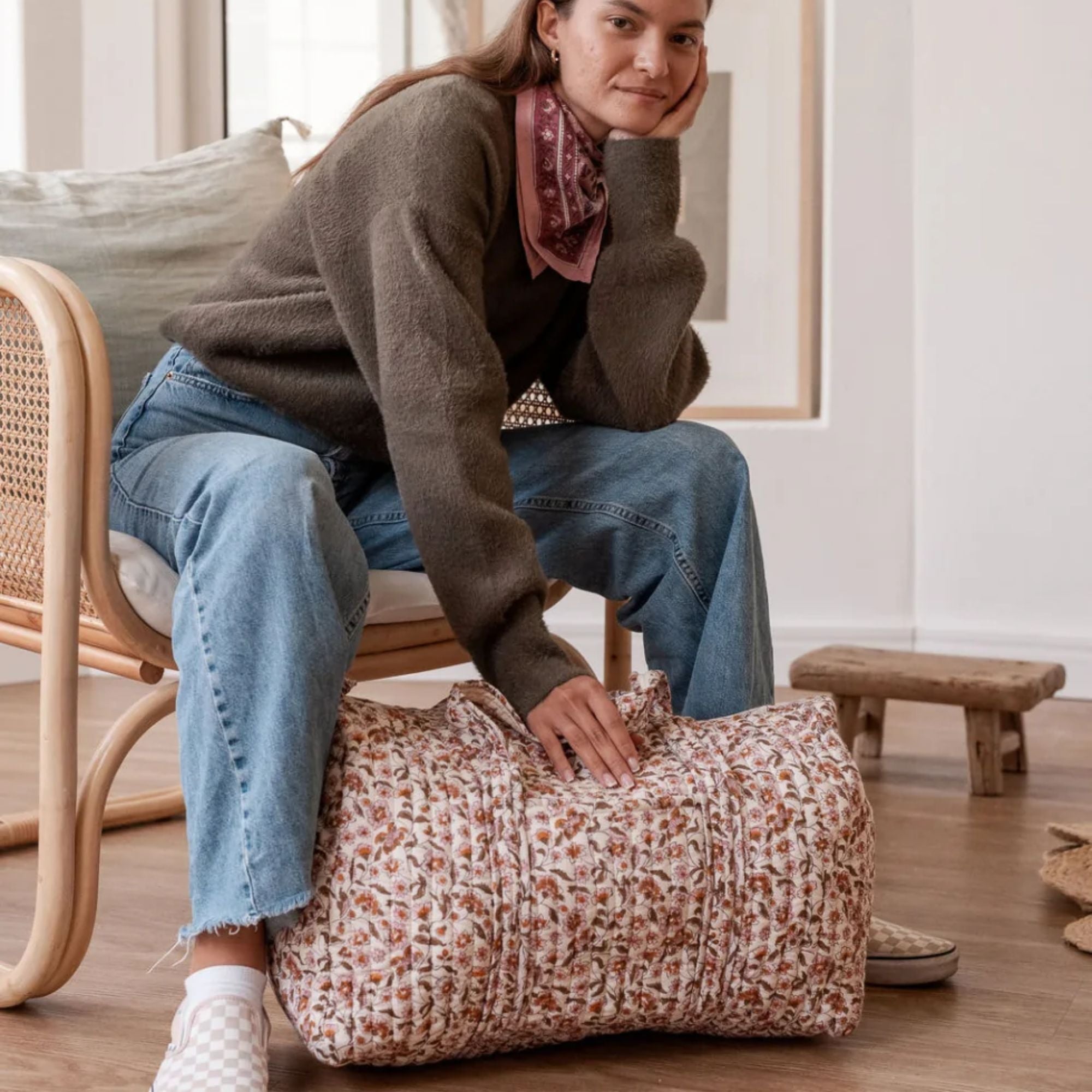 Bindi Atelier, Sac week-end - Edel Ambre