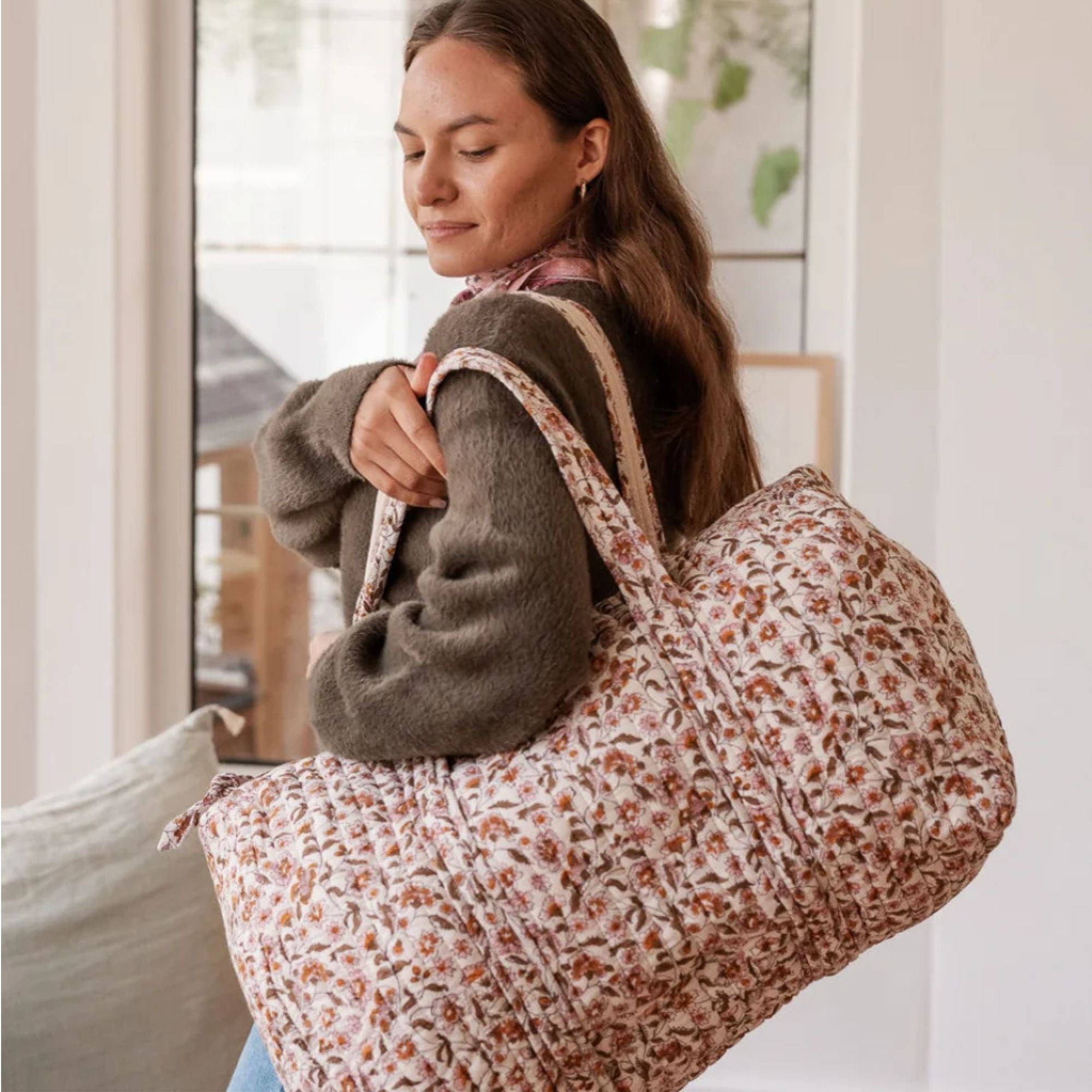 Bindi Atelier, Sac week-end - Edel Ambre