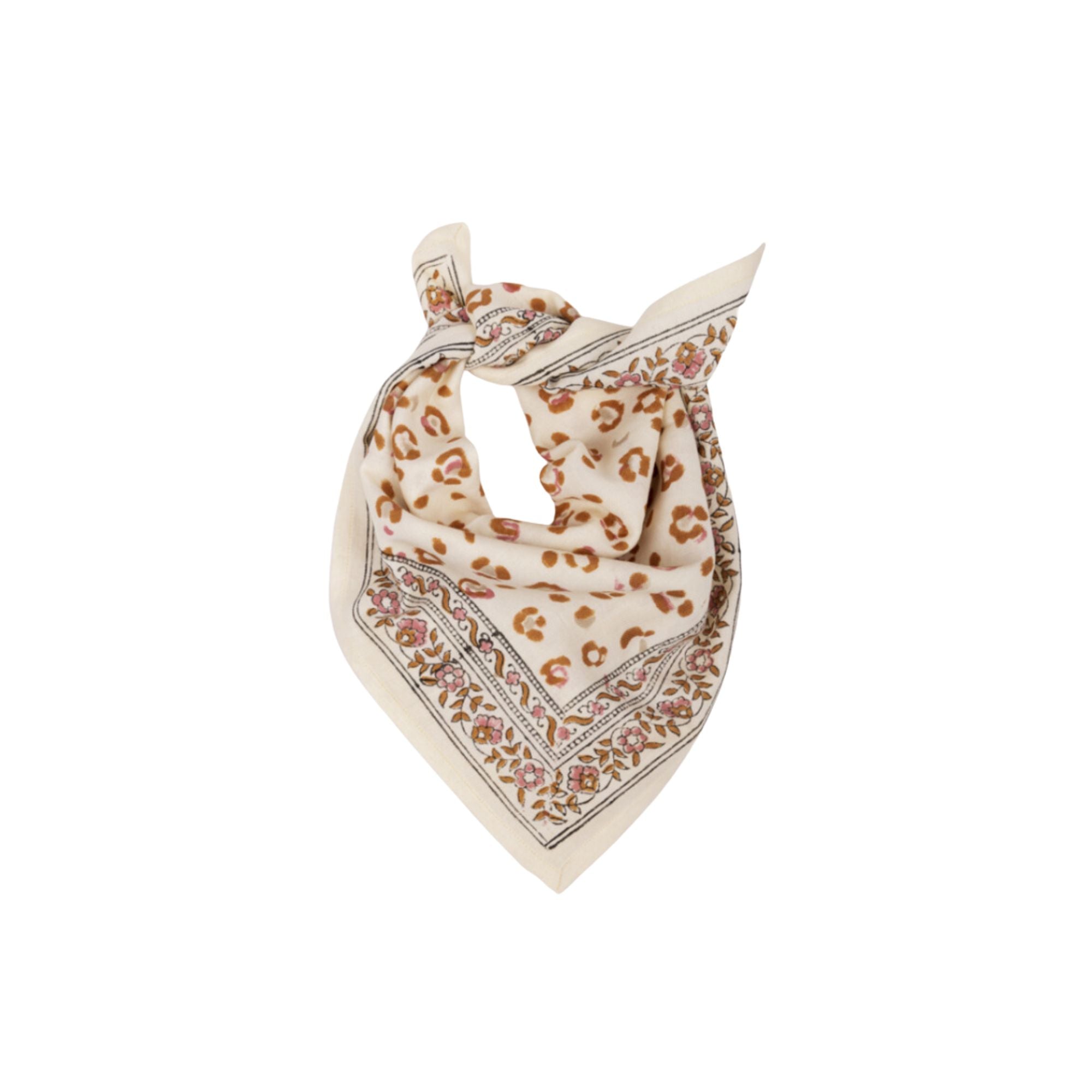 Bindi Atelier, Petit Foulard Indien - Bengal Lana