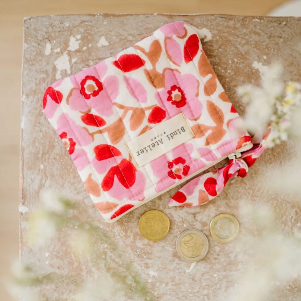 Bindi Atelier, Porte-monnaie - Amelia Pink