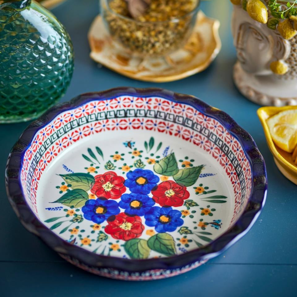 Bloomingville, Assiette - Florist