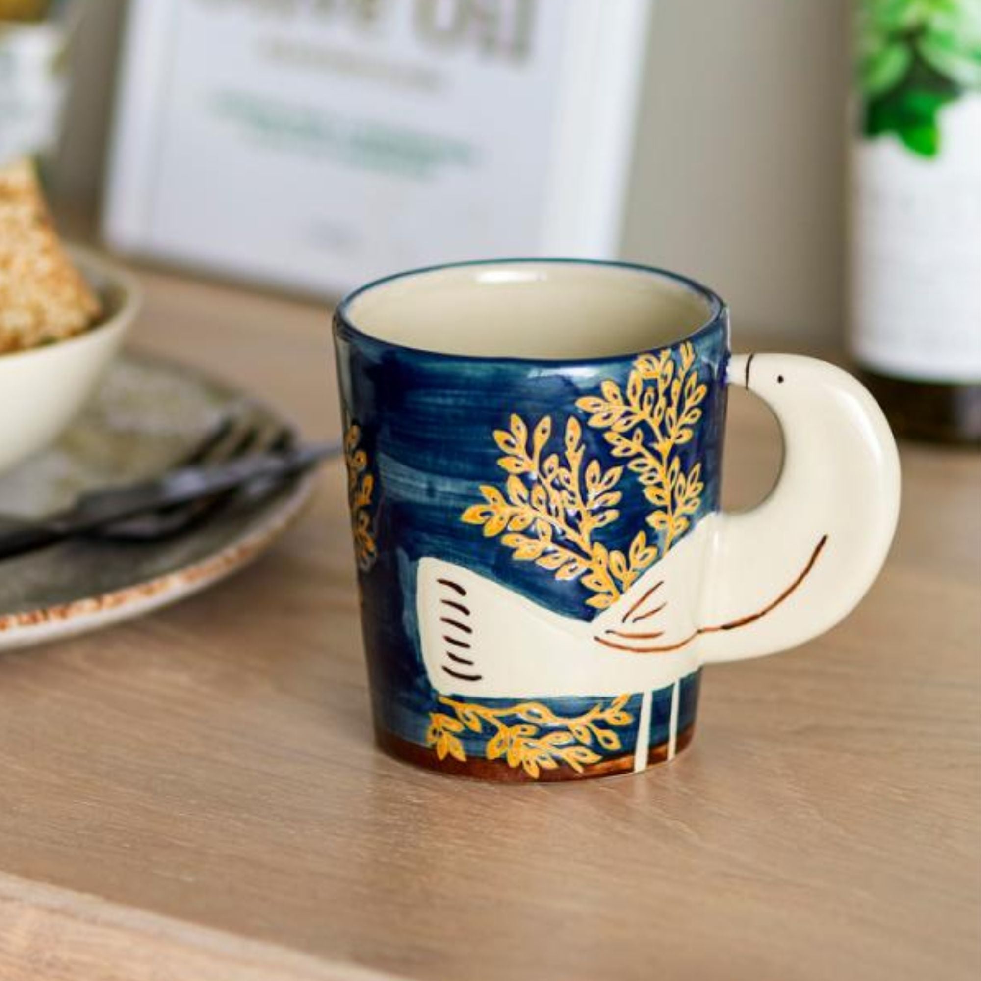 Bloomingville , Tasse - Hezha Bleu