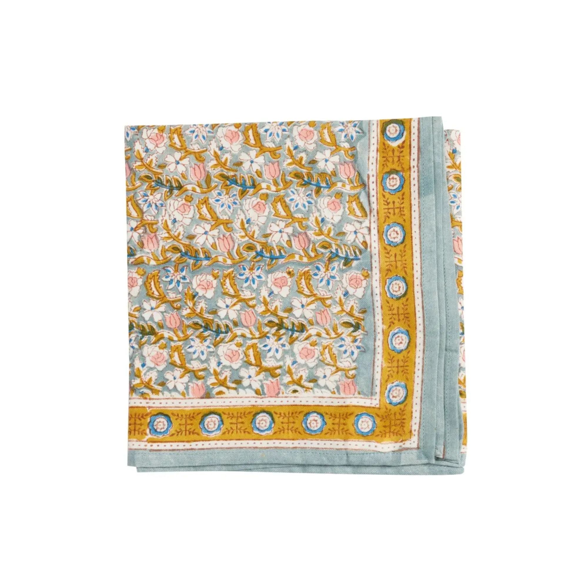 Bonheur du jour, Grand Foulard Indien - Absynthe Vert De Gris