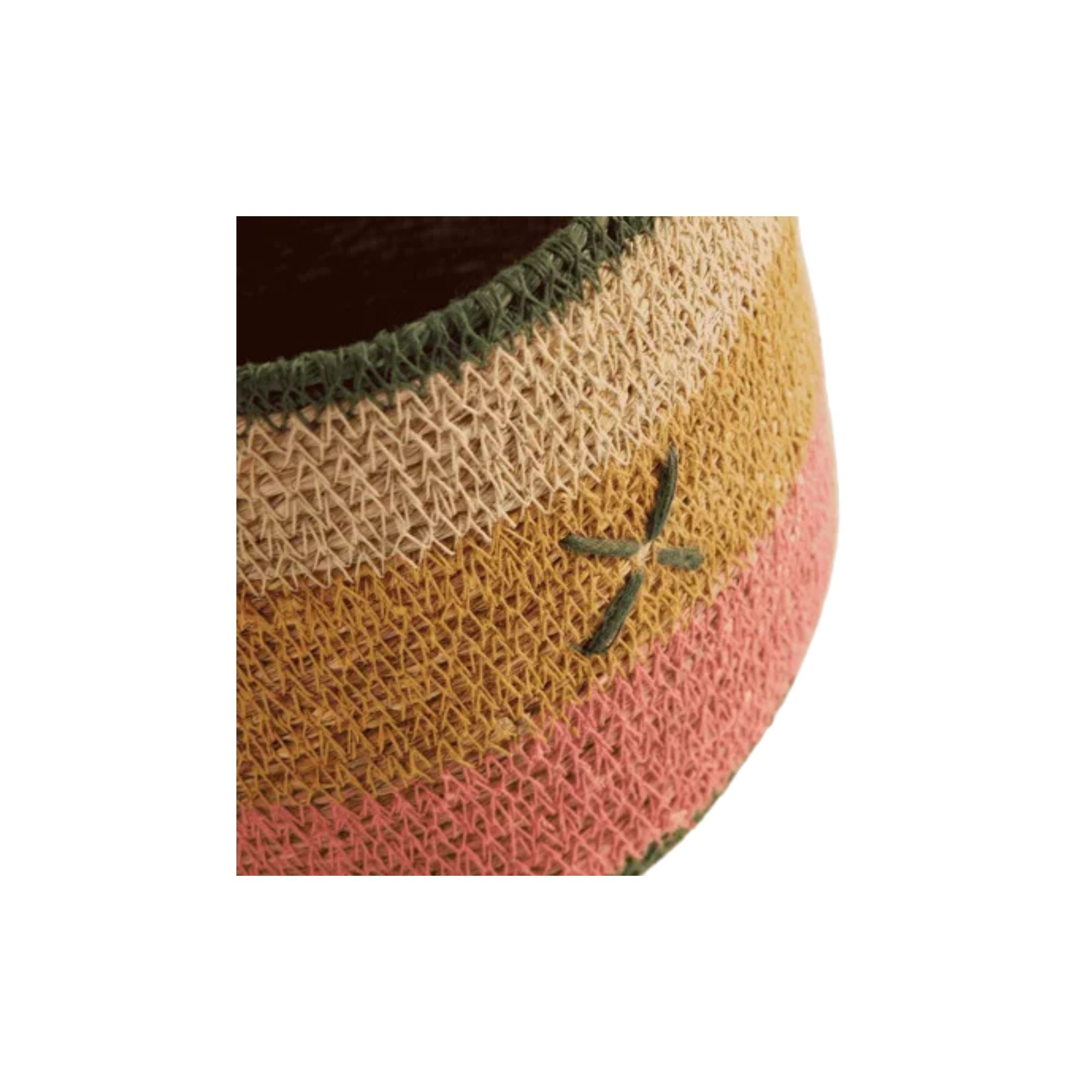 Bonheur du jour, Grand panier en jonc de mer - Bohème