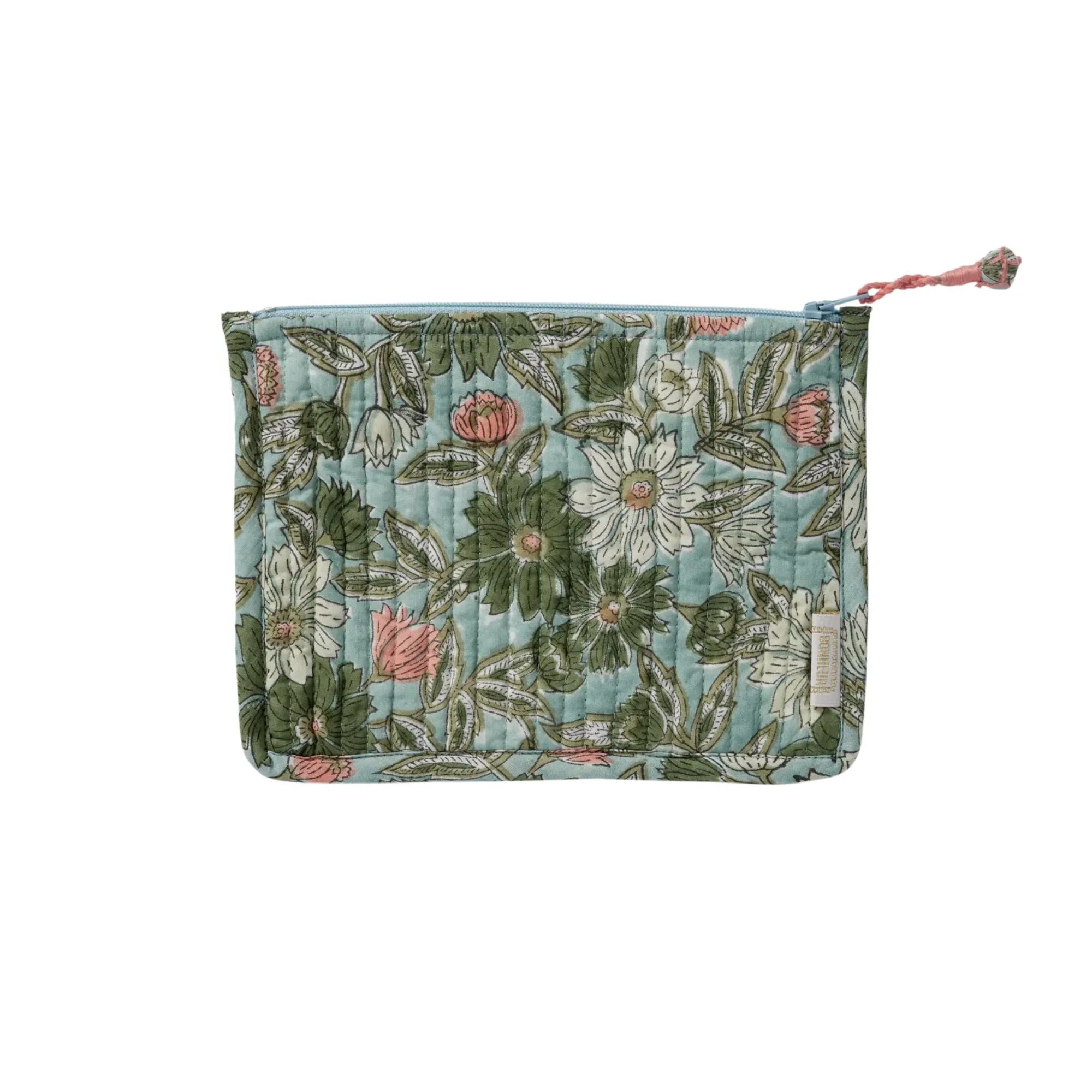 Bonheur du jour, Petite Pochette - Meera Blue Green