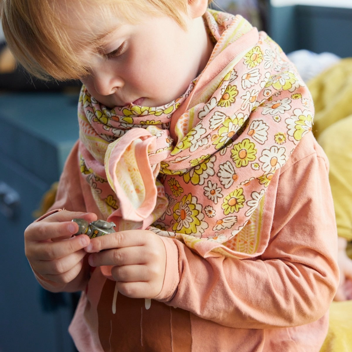Bonheur du jour, Petit Foulard - London Yellow