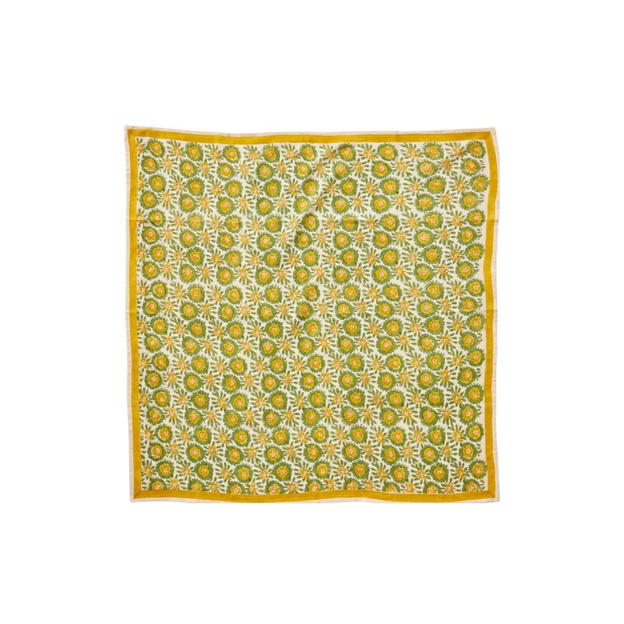 Grand Foulard Indien Bonheur du jour - Margotte Curry