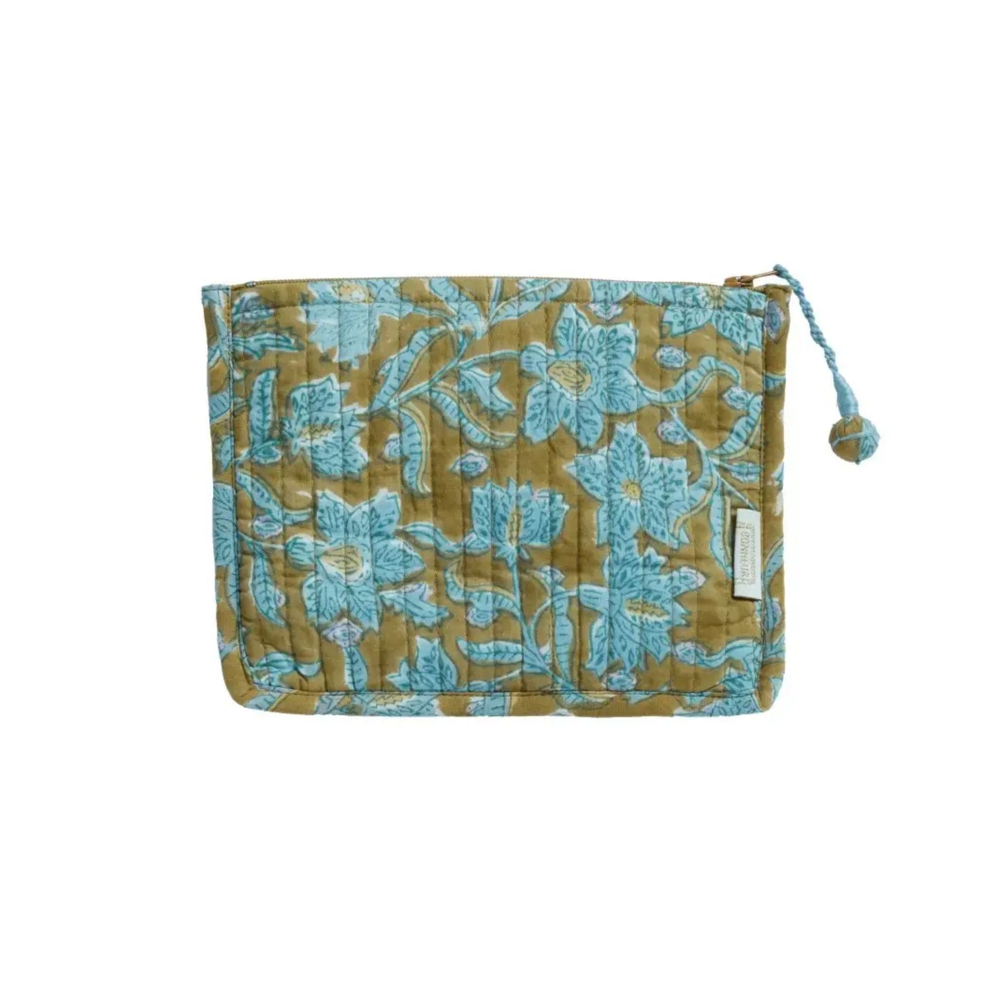 Bonheur du jour, Petite pochette - Lotus Kaki