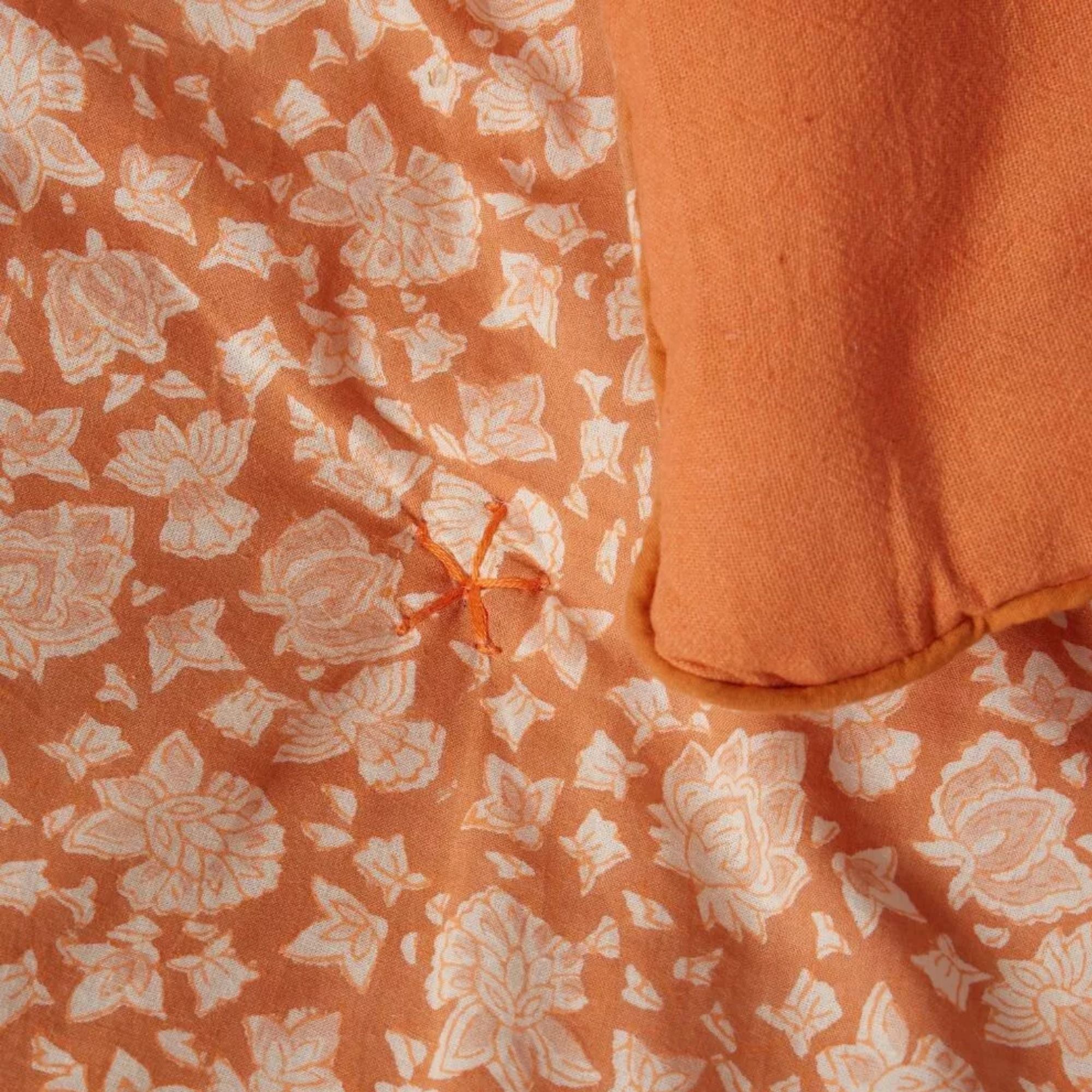 Bonheur du jour, Sur-matelas 200x90 - Arushi Pumpkin